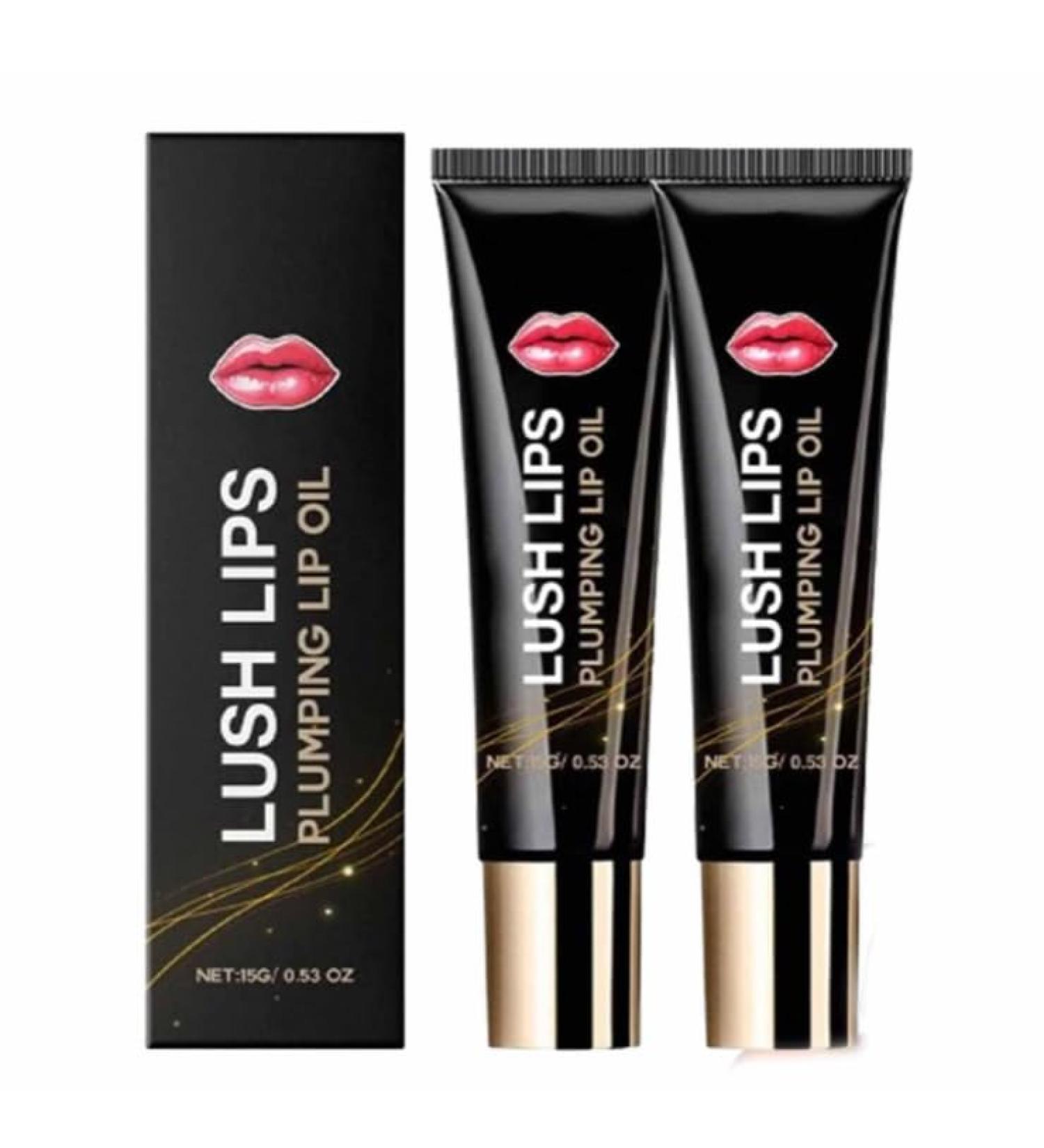 Mciluyaiio Plumpify Plumping Serum Oil Plumpify Lip Oil Plumper moisturizing lip oil increases the elasticity of the lips reduces a fine skin feeling moisturizing nonsticky 2 pieces - Buy Online on GoSupps.com