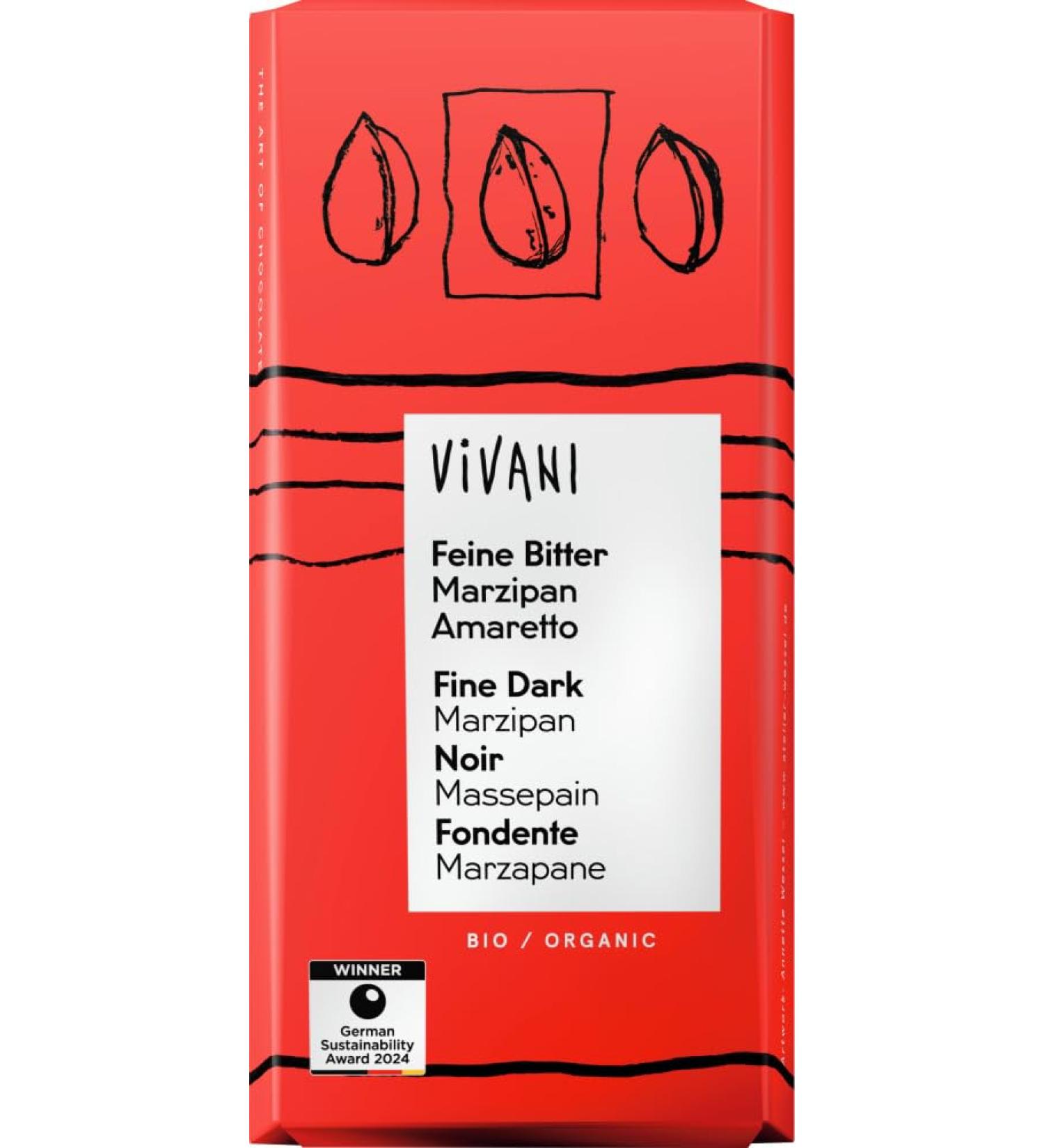 Vivani Vivani Amaretto Organic Amaretto 6 x 100 g