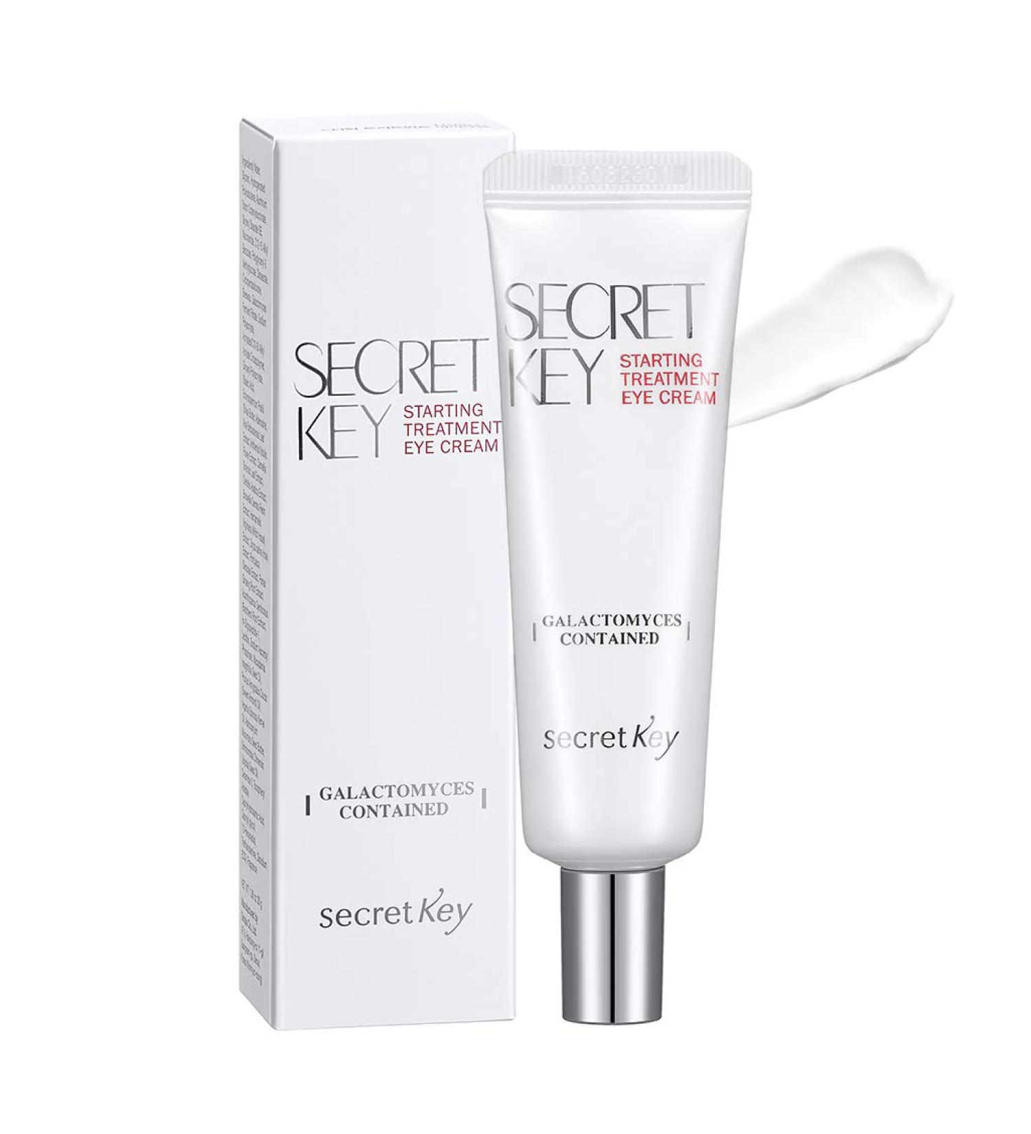 Secret Key Starting Treatment Eye Cream 1.01 fl.oz. (30g) - Galactomyces & Ceramide for Sensitive Eye Skin - Anti-Wrinkle Formula - Paraben-Free - Buy Online on GoSupps.com