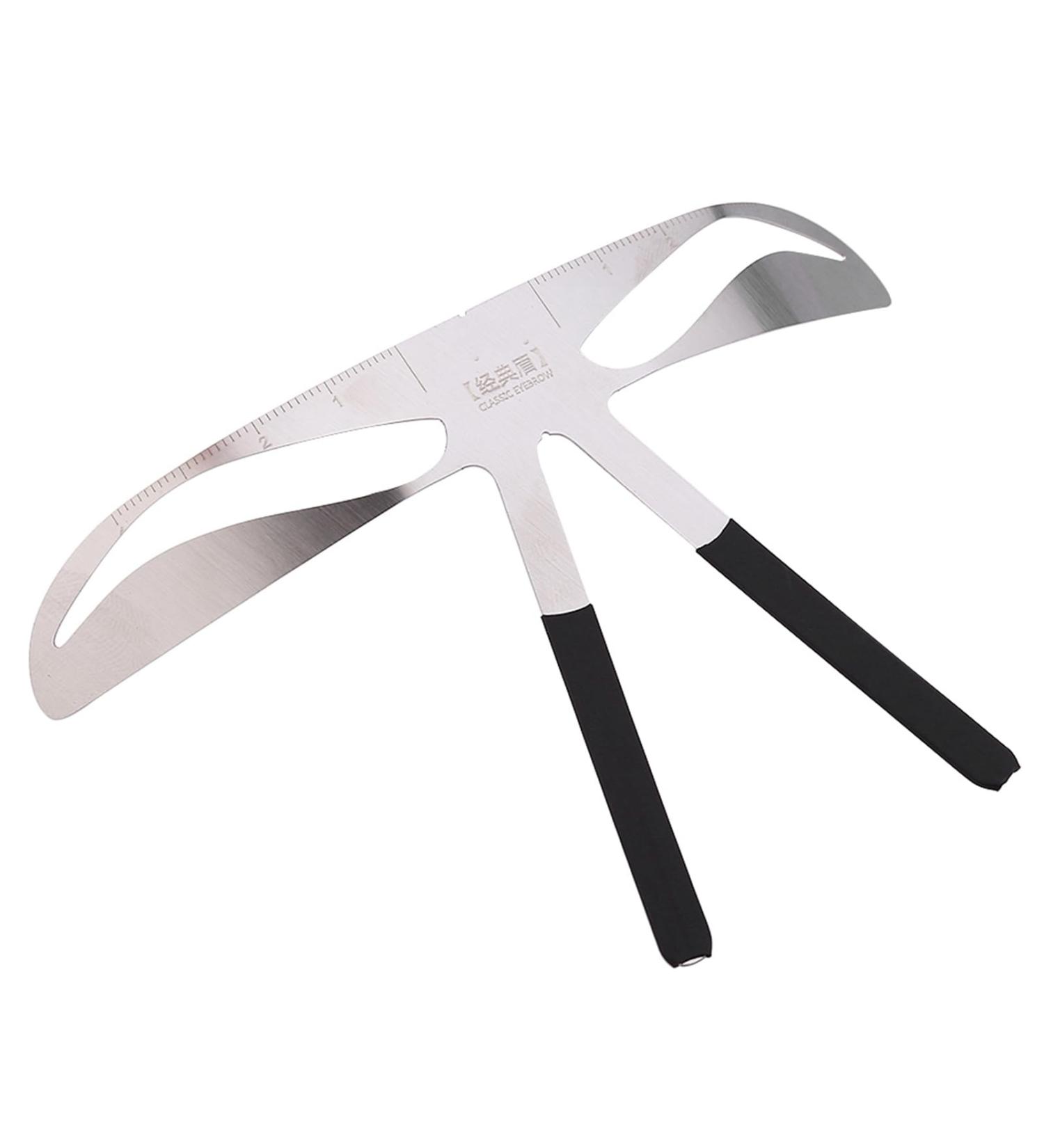 Pongnas 4 Types de R gle Sourcils Pochoir D'extension de Mesure pour Diff rents Styles de Sourcils (sourcil classique) - Buy Online on GoSupps.com