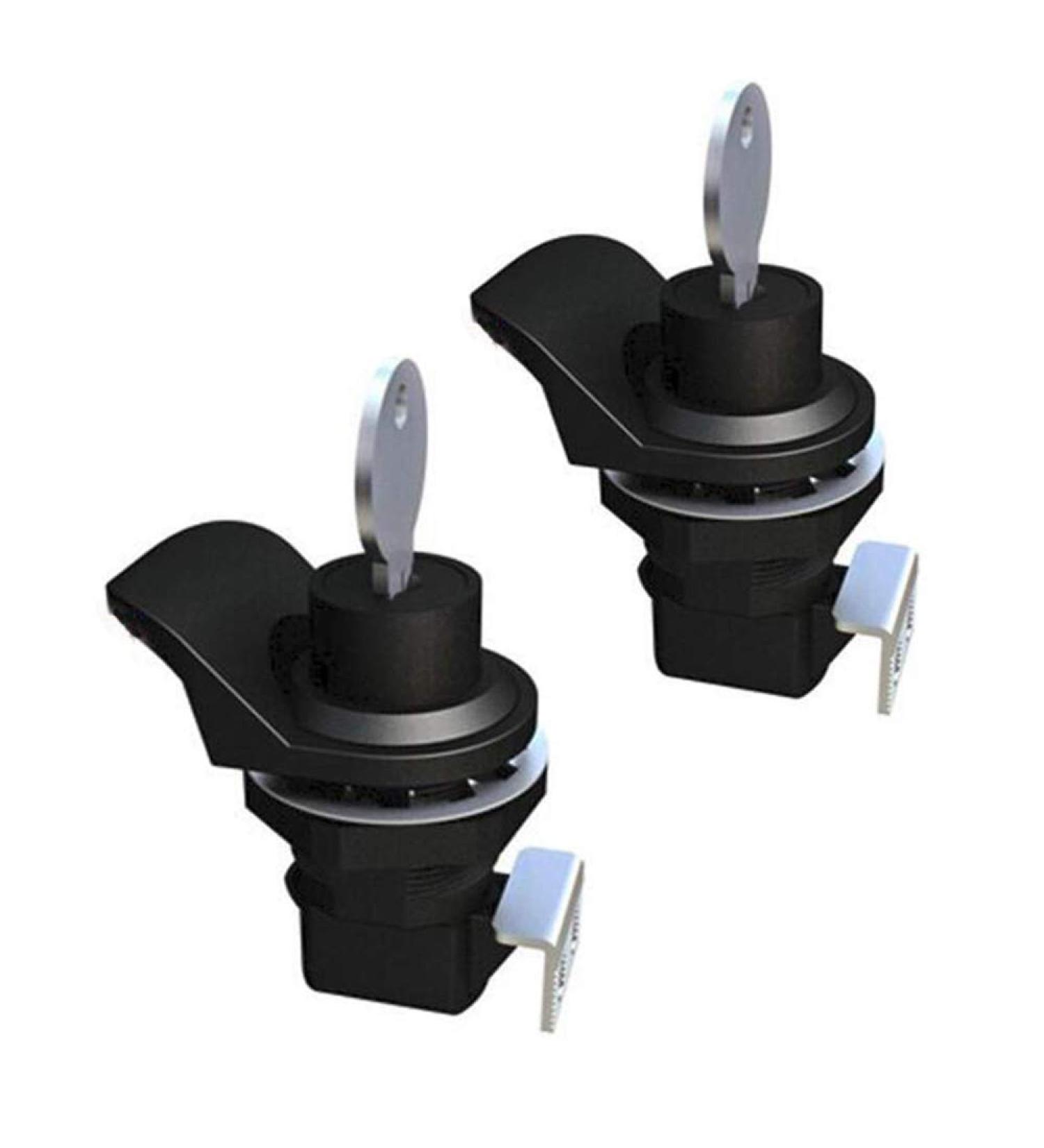 2PCS Push Button Plastic & Metal Latch Lock for Marine Boat Tool/Glove Box - Buy Online on GoSupps.com