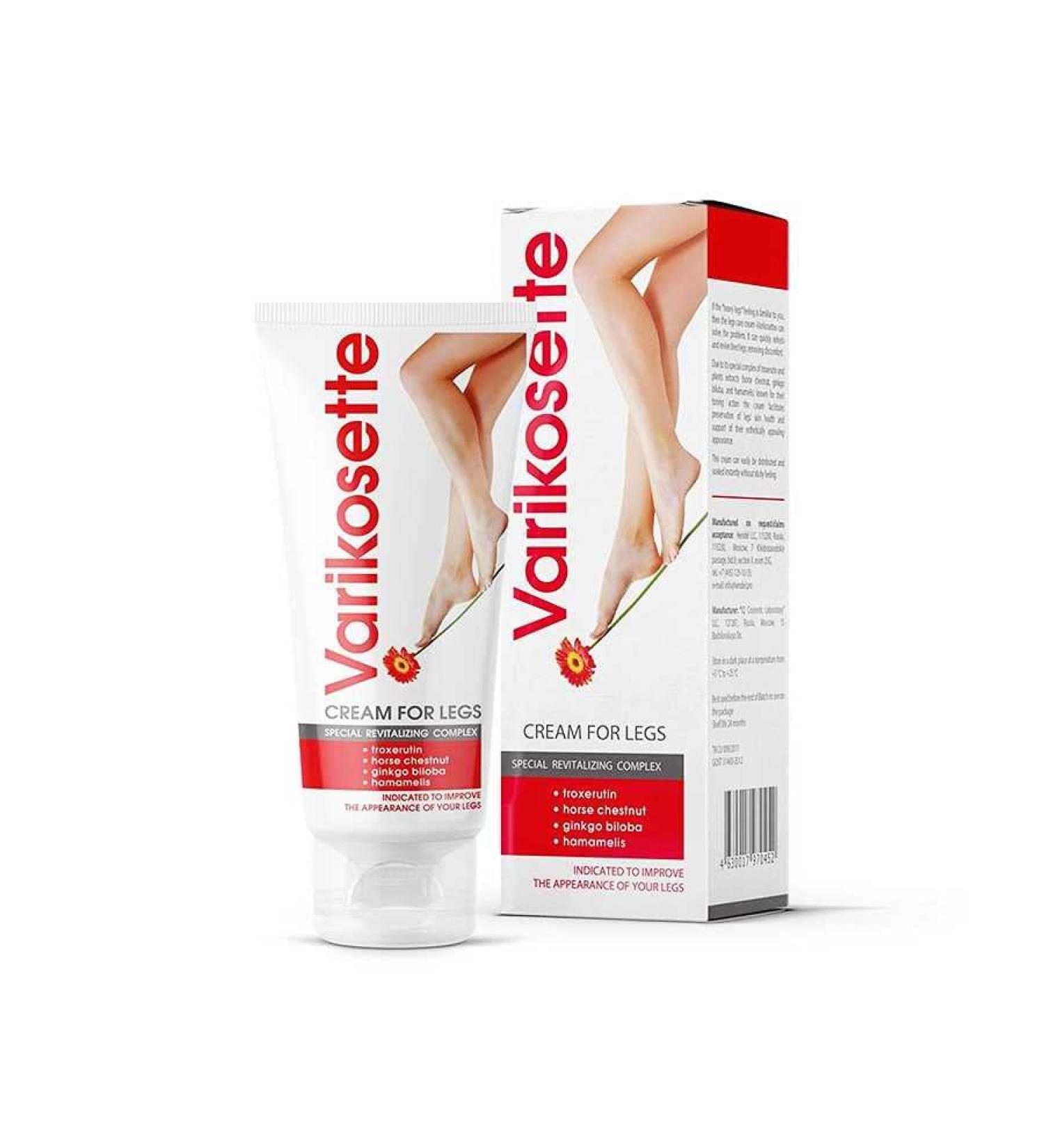 Varikosette Leg Cream for Varicose Veins - Hendel Garden 75ml | Fast International Shipping - Buy Online on GoSupps.com