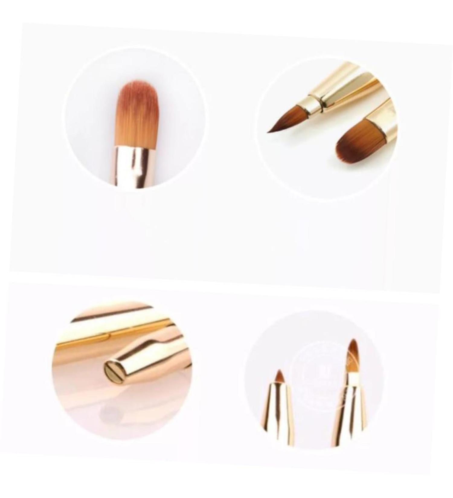 MAGICLULU Lip Brush Make up Makeup Lip Lipstick Gloss Makeup Brush Lip Lip Gloss Retractable Lipbrush Makeup Beauty Tool Kit Makeup Brushed Portable Concealer Brush - Buy Online on GoSupps.com