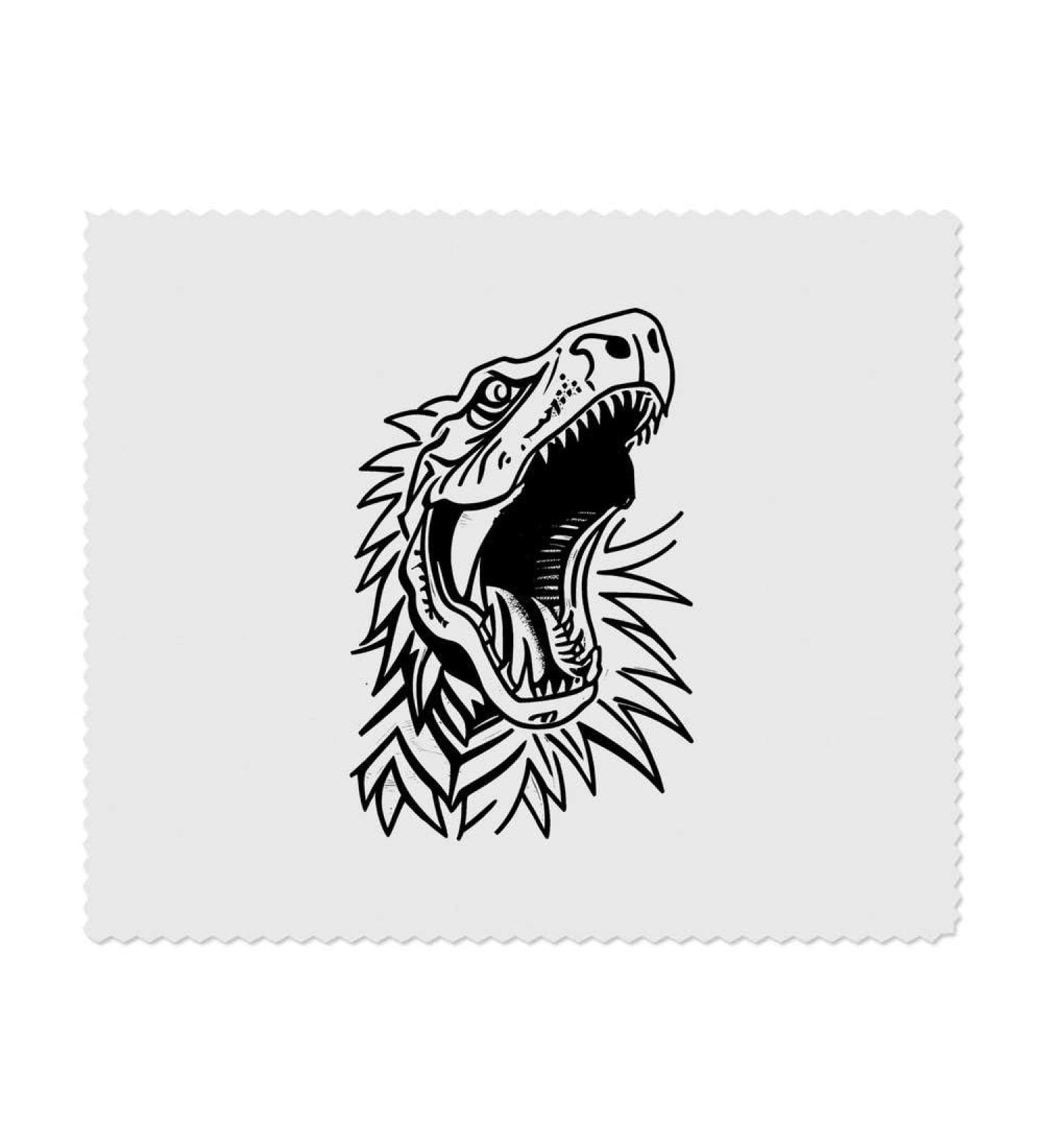 Buy 2 Roaring T-Rex Microfiber Lens Cleaning Cloths - Perfect for Glasses & Screens | Fast International Shipping - Buy Online on GoSupps.com