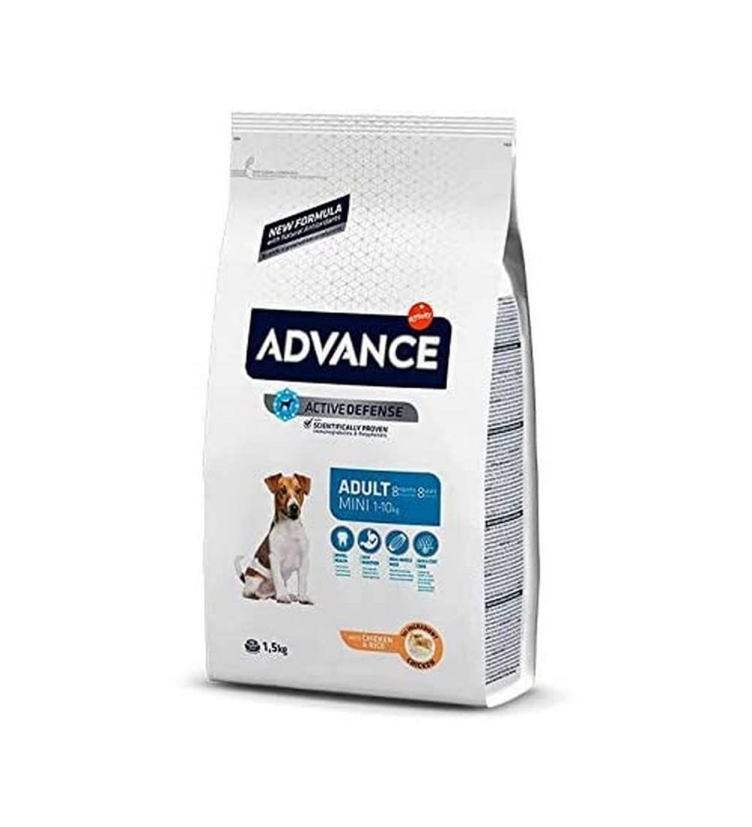 ADVANCE Canine Adult Mini Chicken Rice 1.5 kg