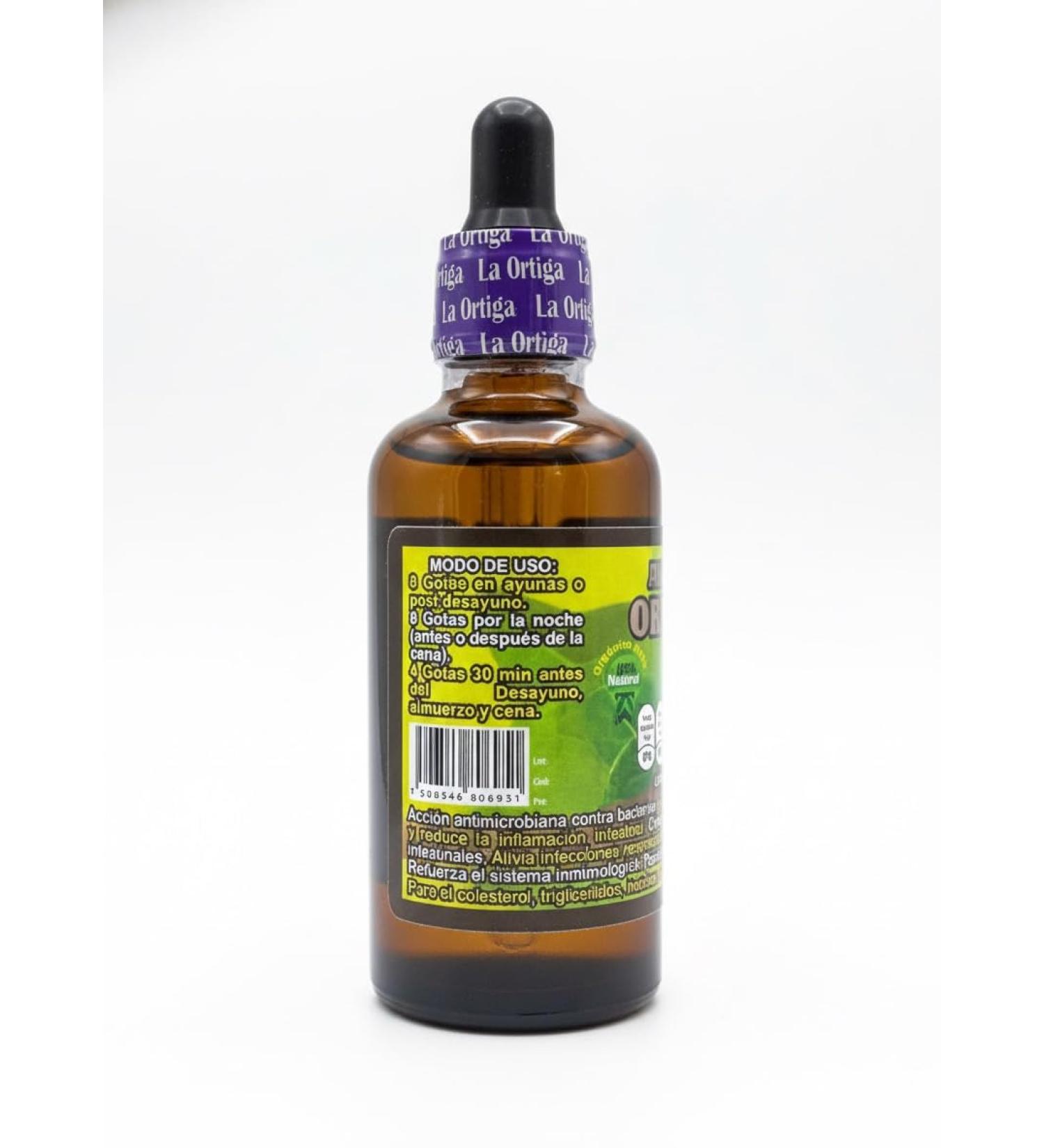 Angely's Beauty La Ortiga Wild Oregano Oil 80% Carvacrol - Pure Essential Oil Drops for Immune Support Digestive Health & Anti-Microbial Action - 50mL (1.7 fl oz)