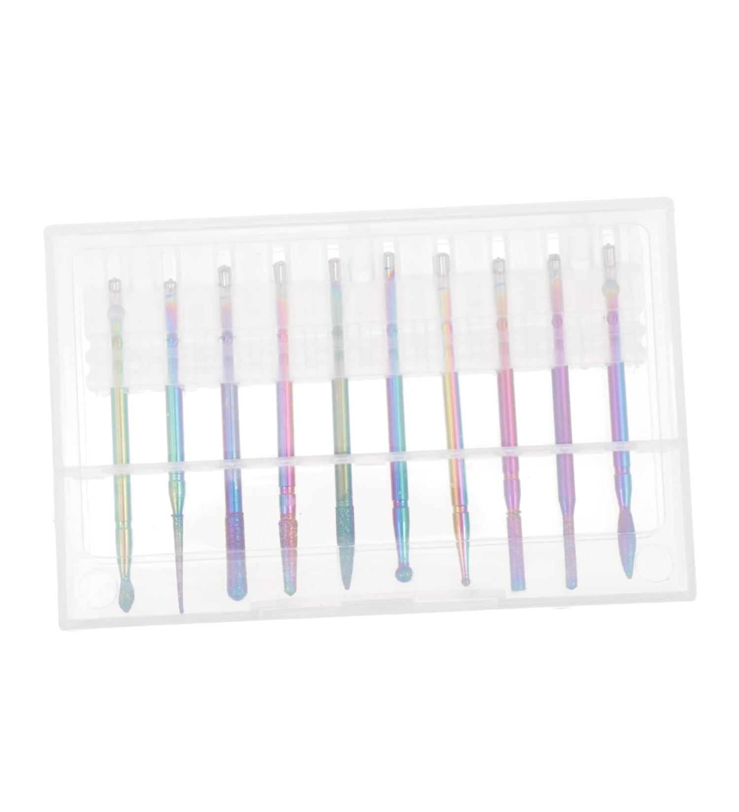 Ipetboom Faux Nails 1 Set Nail Polisher Pedicure Tool Kit Alloy Tungsten Steel Artificial Nails - Buy Online on GoSupps.com