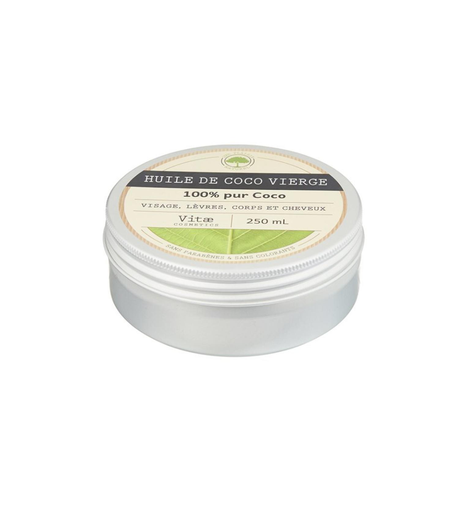 Vitae Cosmetics Skin Care Virgin Coconut Oil 100% Pure Coconut Body 250ml