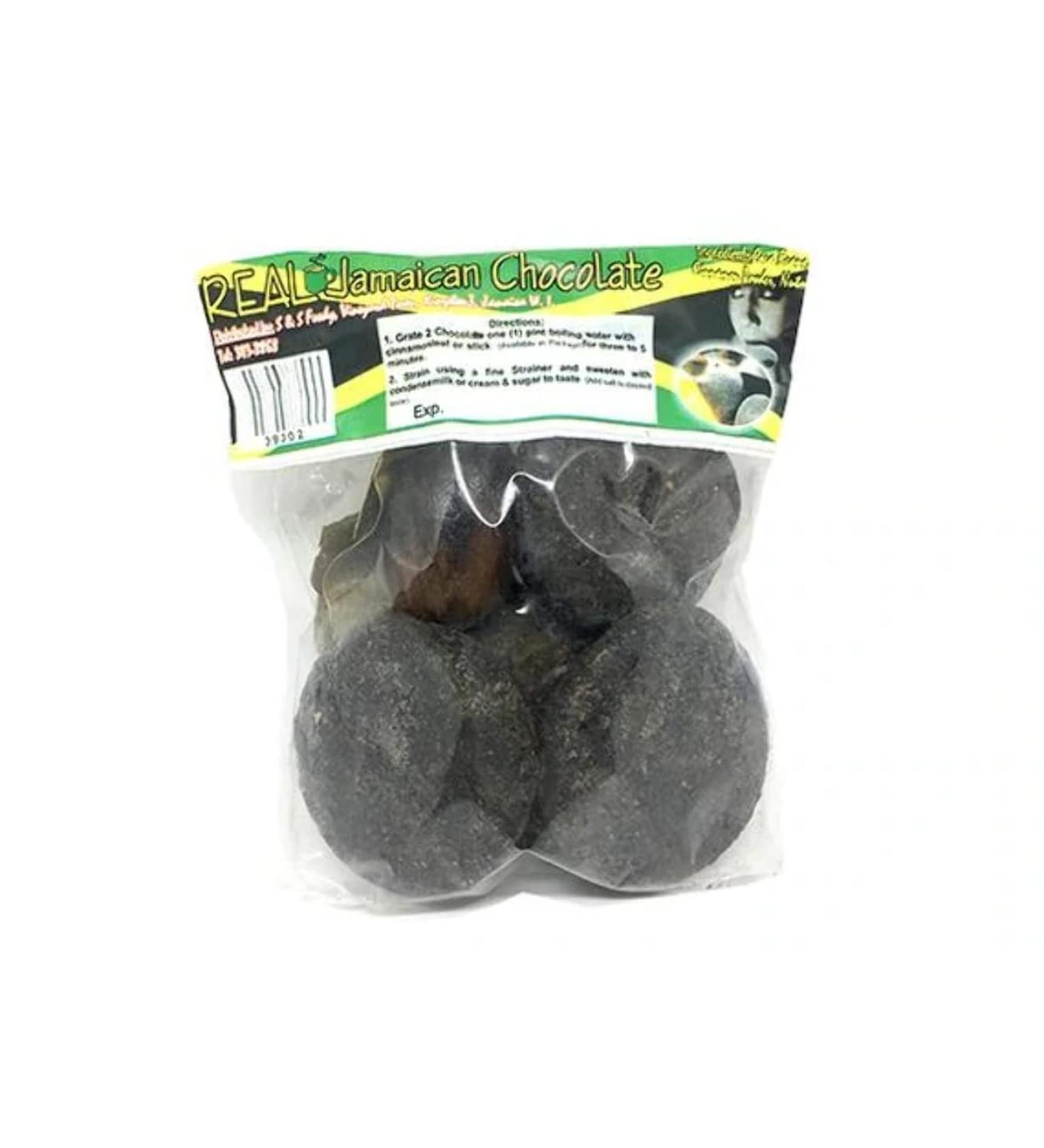 Real Jamaican Chocolate Balls with Cinnamon and Nutmeg