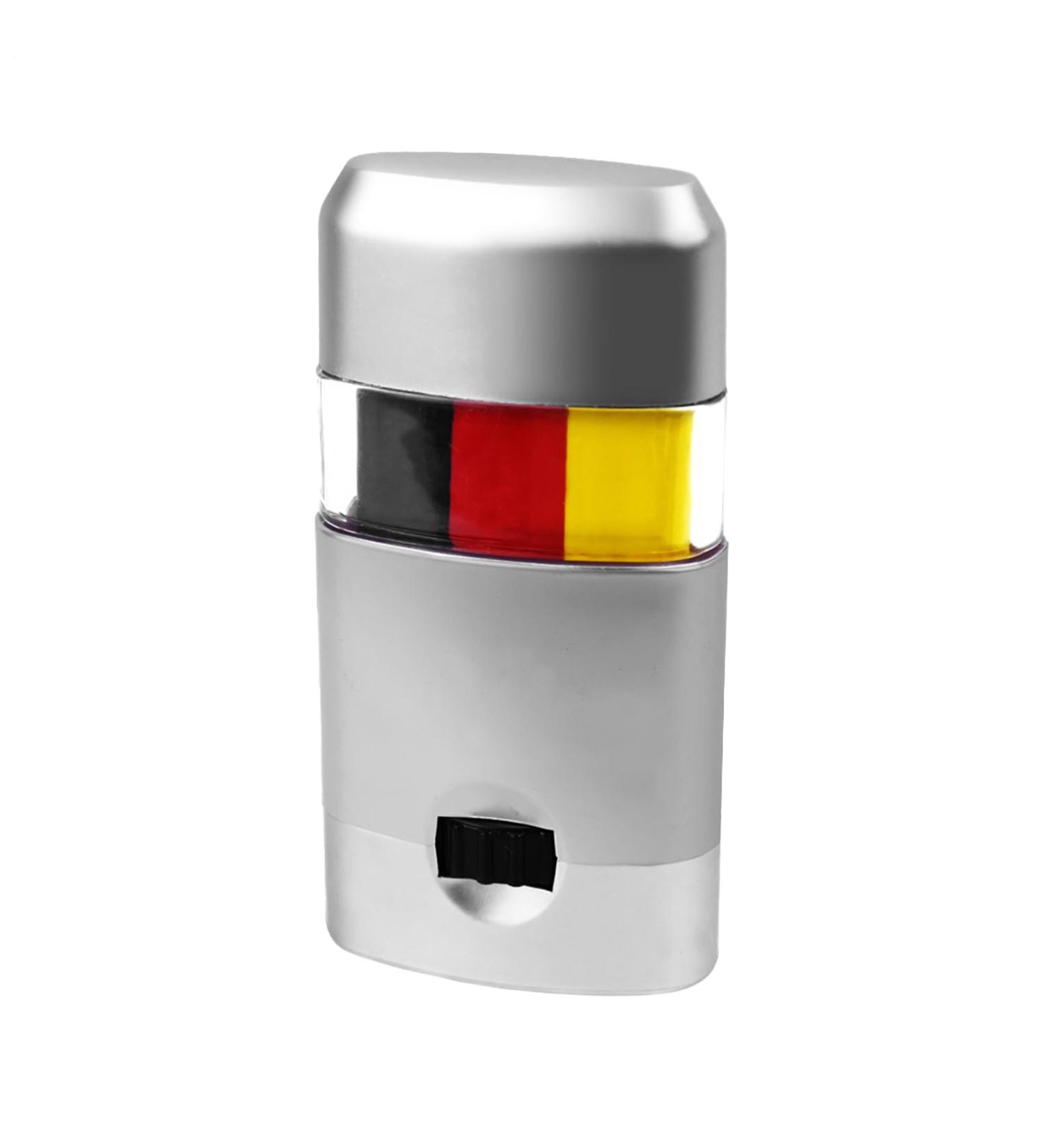  Xinhuju Flag Face Paint Stick | Yellow Red Black Stick Paint | Makeup Stick Pastel Face Paints Black Eye for Softball Players for tru - Buy Online on GoSupps.com