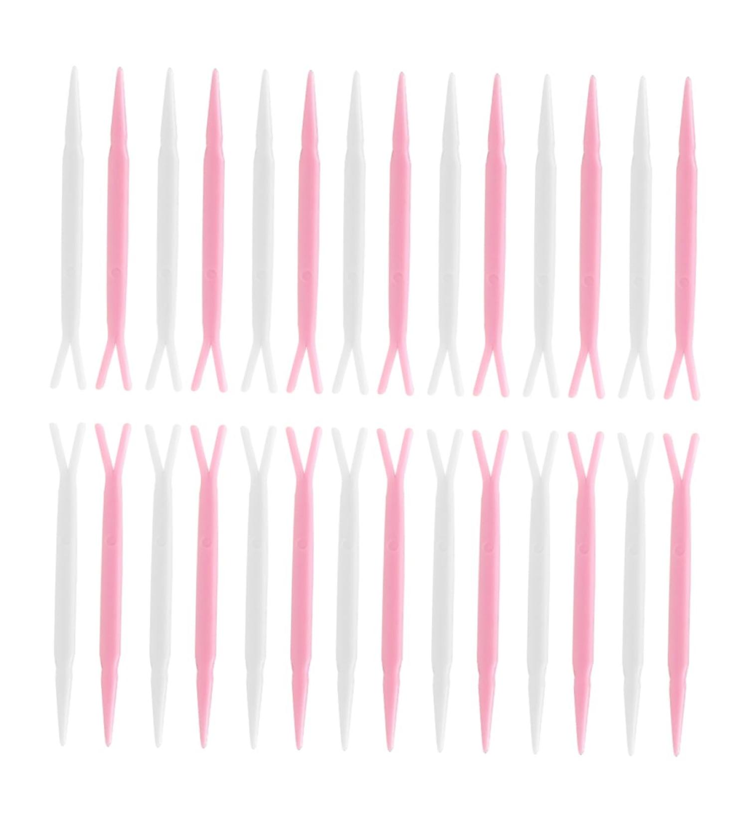 Angoily 100pcs Double Eyelid Y-shaped Fork Stickers Eye Makeup Tools Eyelid Sticker Applicator Eye Patch - Buy Online on GoSupps.com