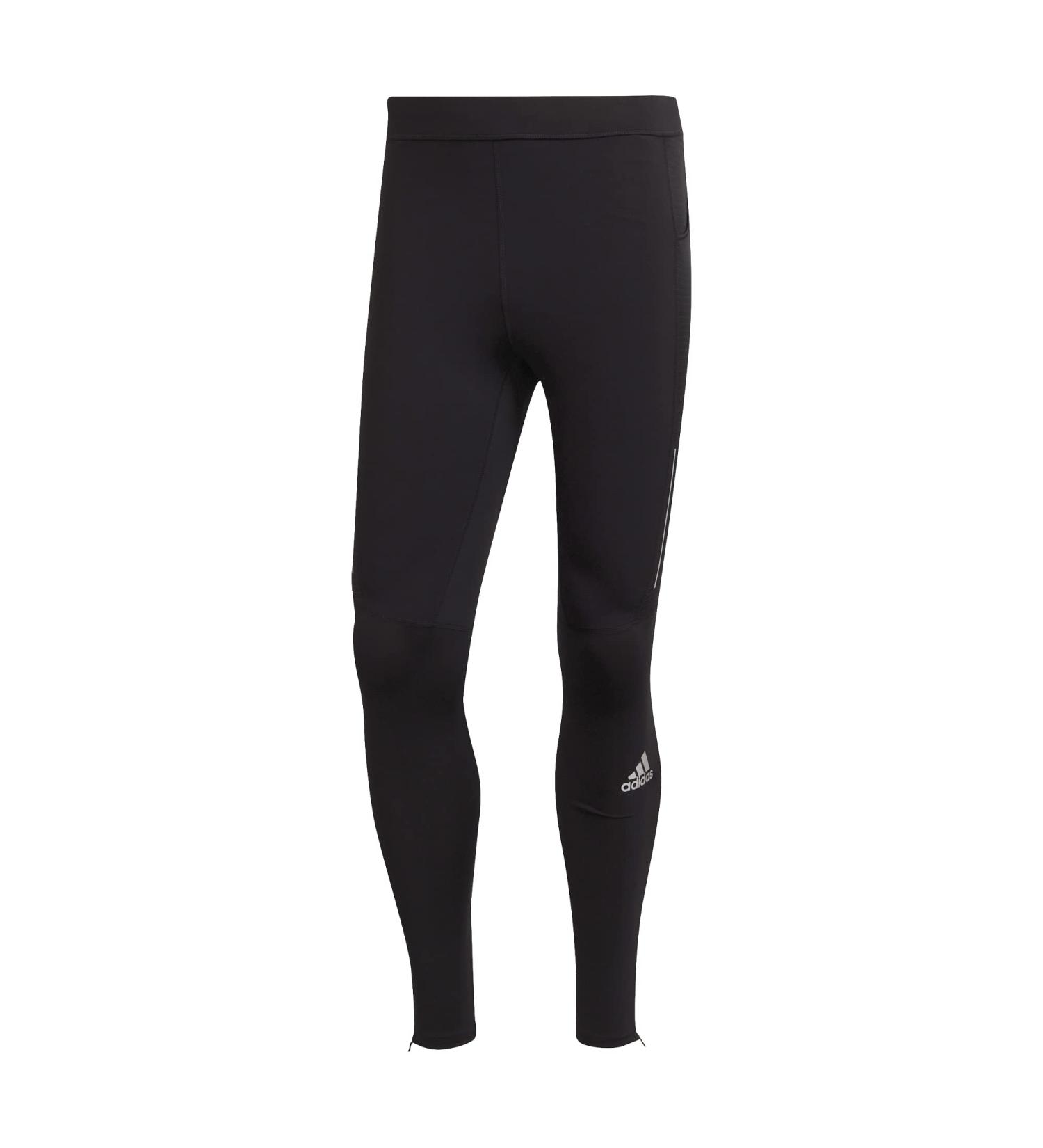 adidas Men's Own The Run Tights Large Black/Reflective Silver - Performance Running Apparel - Buy Online on GoSupps.com