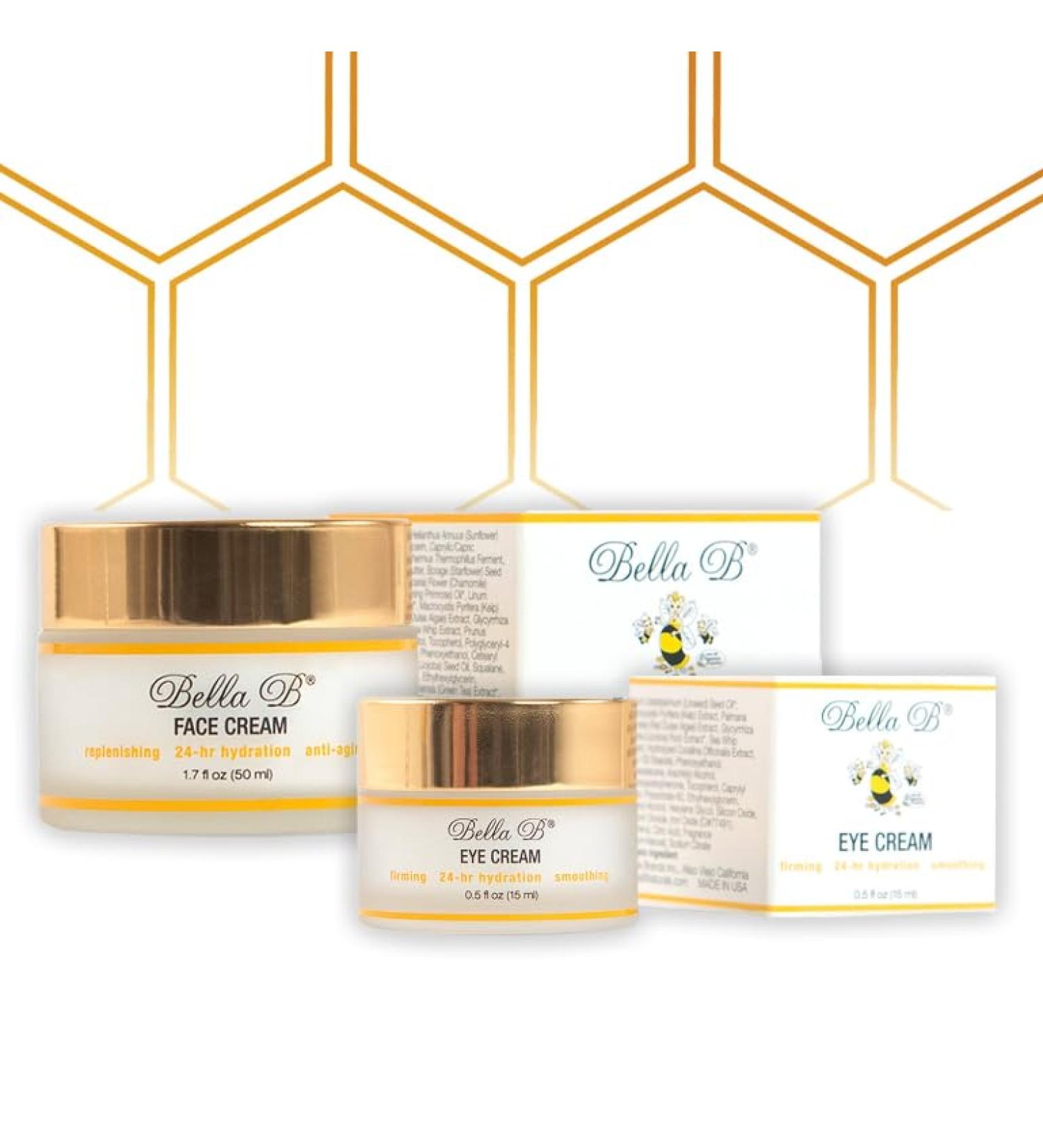 Buy Bella B Bundle - Face Cream 1.7oz & Eye Cream 0.5oz | Best Anti-Aging Skincare | International Shipping - Buy Online on GoSupps.com
