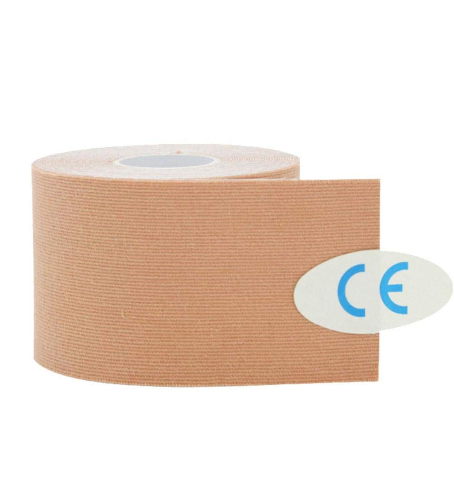 EVTSCAN Muscle Tape - 5cm x 5m Elastic Adhesive Sports Strapping for Injury Relief - Durable Cotton Strain Tape for Athletes - Buy Online on GoSupps.com