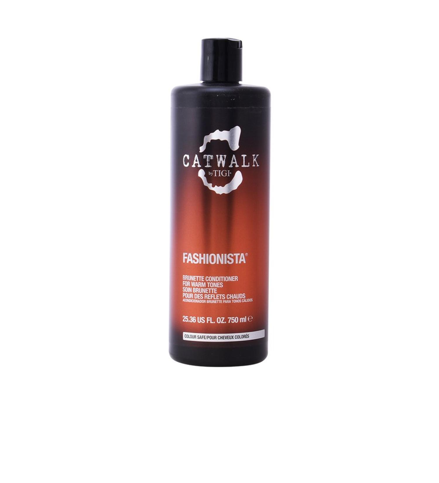 Tigi CATWALK Fashionista Brunette Conditioner 750ml - Nourishing Hair Care for Brunettes | International Shipping Available - Buy Online on GoSupps.com
