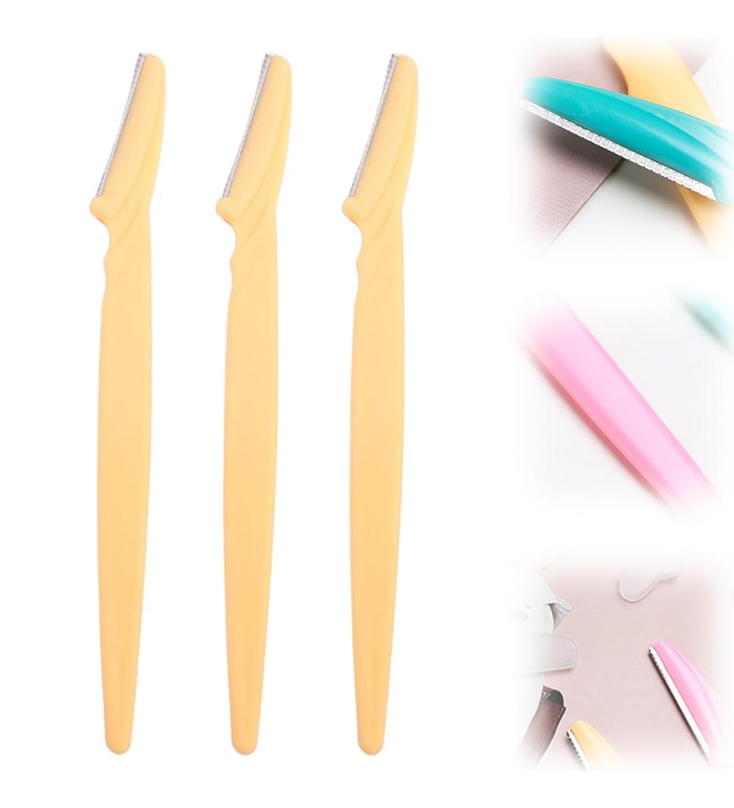Tondeuse Sourcils Multifonction en Acier Inoxydable Mini Rasoir Sourcils Portable et r utilisable for Hommes et Femmes /1624 1 unit (Lot de 1) Yellow - Buy Online on GoSupps.com