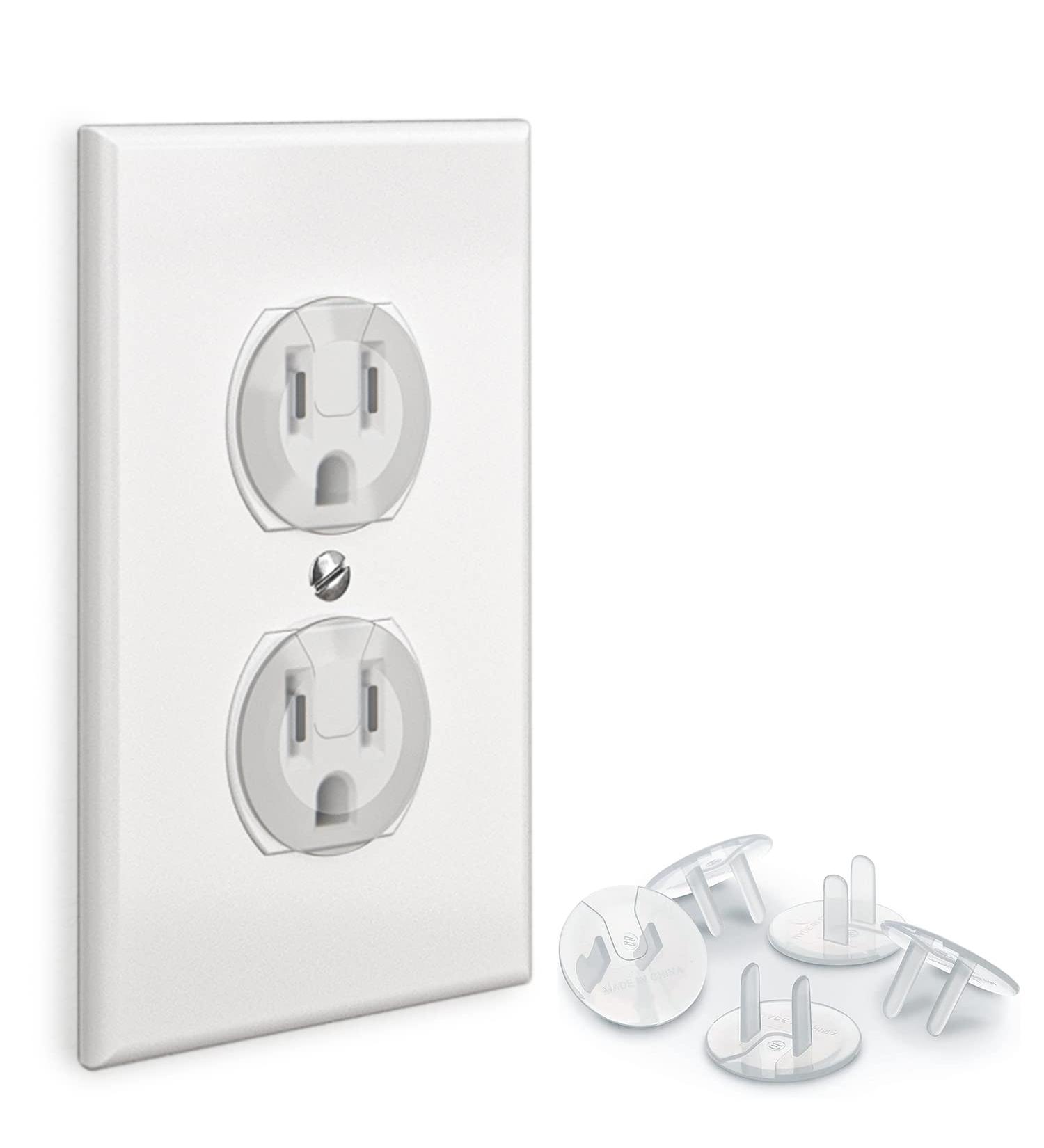 24 Pack Baby Proofing Outlet Covers - Shock Prevention, Easy Installation, Safe & Secure Plastic Plug Covers - Buy Online on GoSupps.com