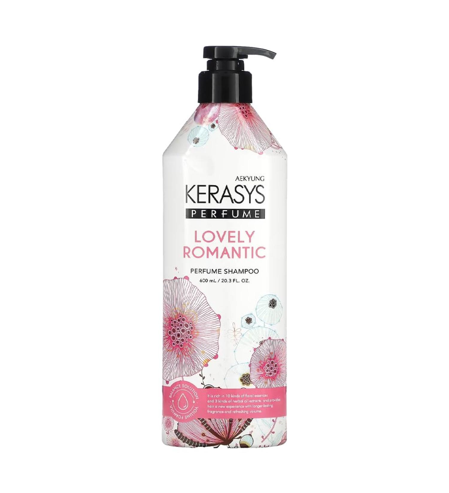 Kerasys Lovely & Romantic Perfumed Shampoo - Nourishing Hair Care for All Hair Types | International Shipping Available - Buy Online on GoSupps.com