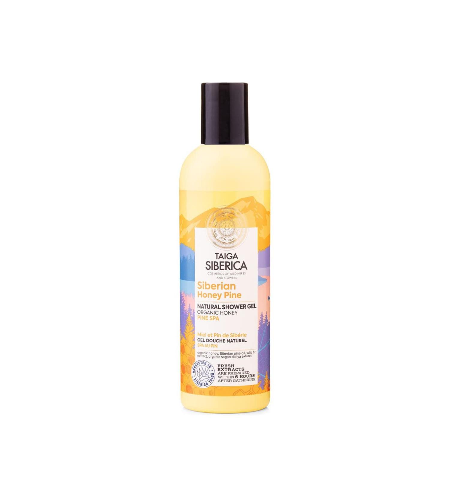 Nature Siberia Natura Siberica Taiga Siberian Honey Pine Gel Natural 270Ml Skin Care Product
