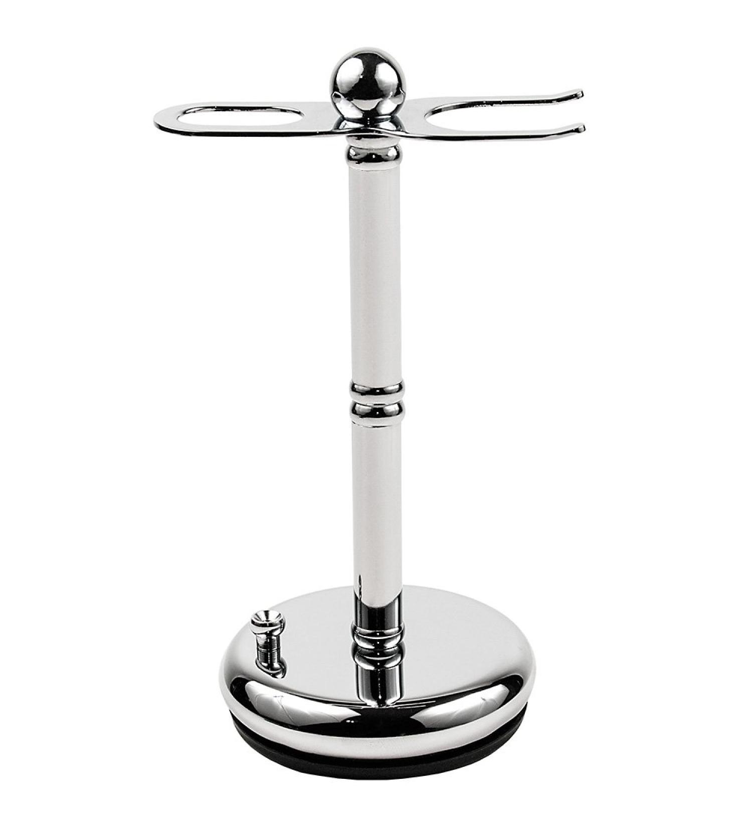 Parker Safety Razor Deluxe Chrome Razor and Shaving Brush Stand