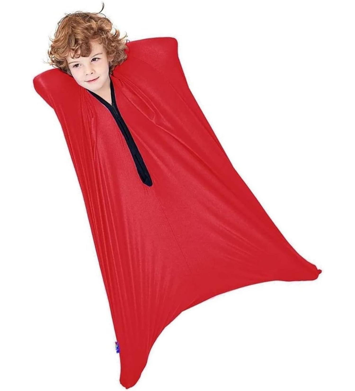 BANTASE Fun And Function Space Explorers Body Sock Sensory Full Body Sock Calming Sensory For Kids And Adults Promote Sensory Integration (Color : Rot Size : L) L Red - Buy Online on GoSupps.com