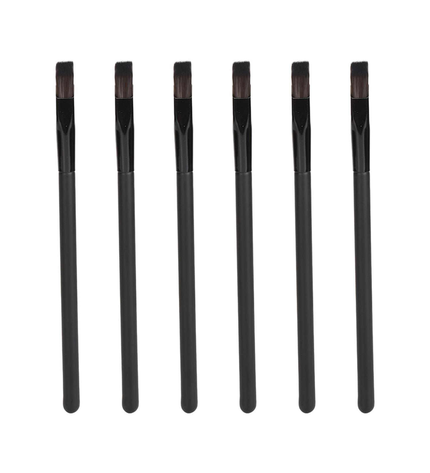 Eyebrow Brushes Multifunctional Eye Makeup Concealer Brush Kit with Angled Brow Brush Synthetic Fiber 6 Pieces for Filling Lining Mascara Portable and Practical - Buy Online on GoSupps.com