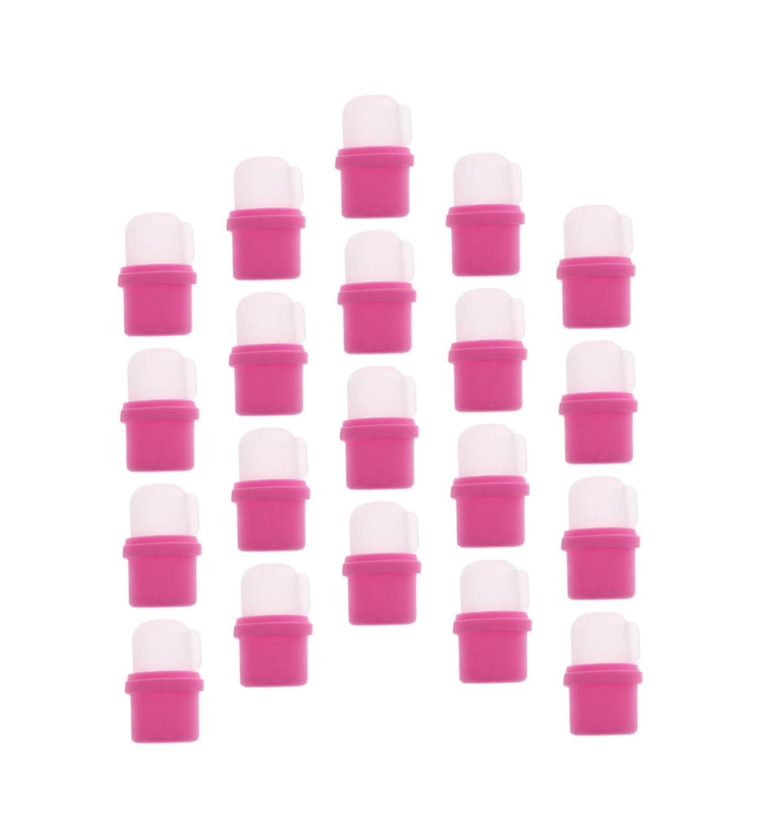 BESTYASH Lot De 20 Couvre-ongles Dissolvants Pratiques Rose Taille Unique Accessoire Manucure Professionnel Pour Ongles En Gel Tutoriels Et Soins Domicile - Buy Online on GoSupps.com