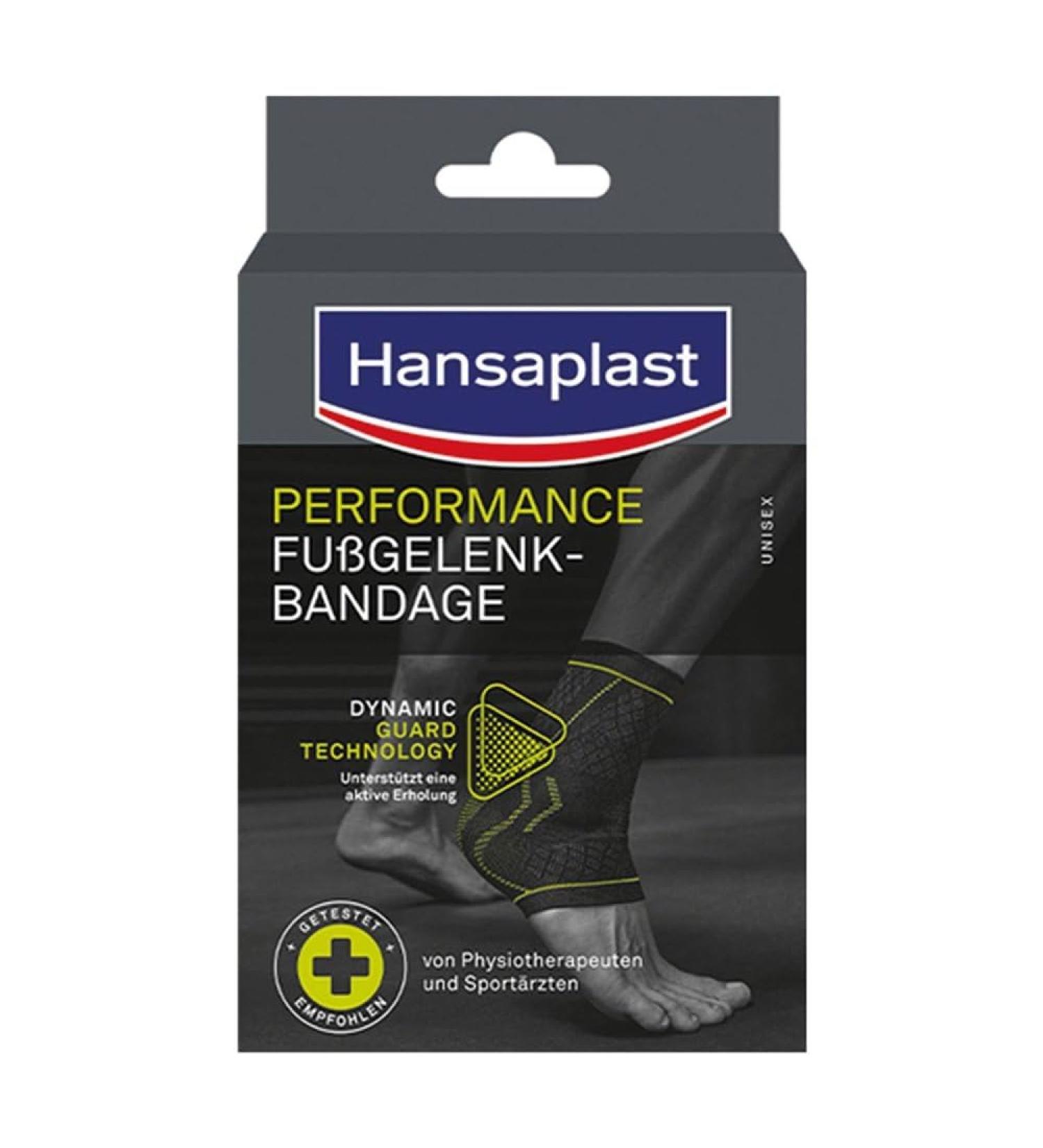 HANSAPLAST Sport Ankle Bandage Size M - 1 Piece | Buy Internationally for Maximum Support - Buy Online on GoSupps.com