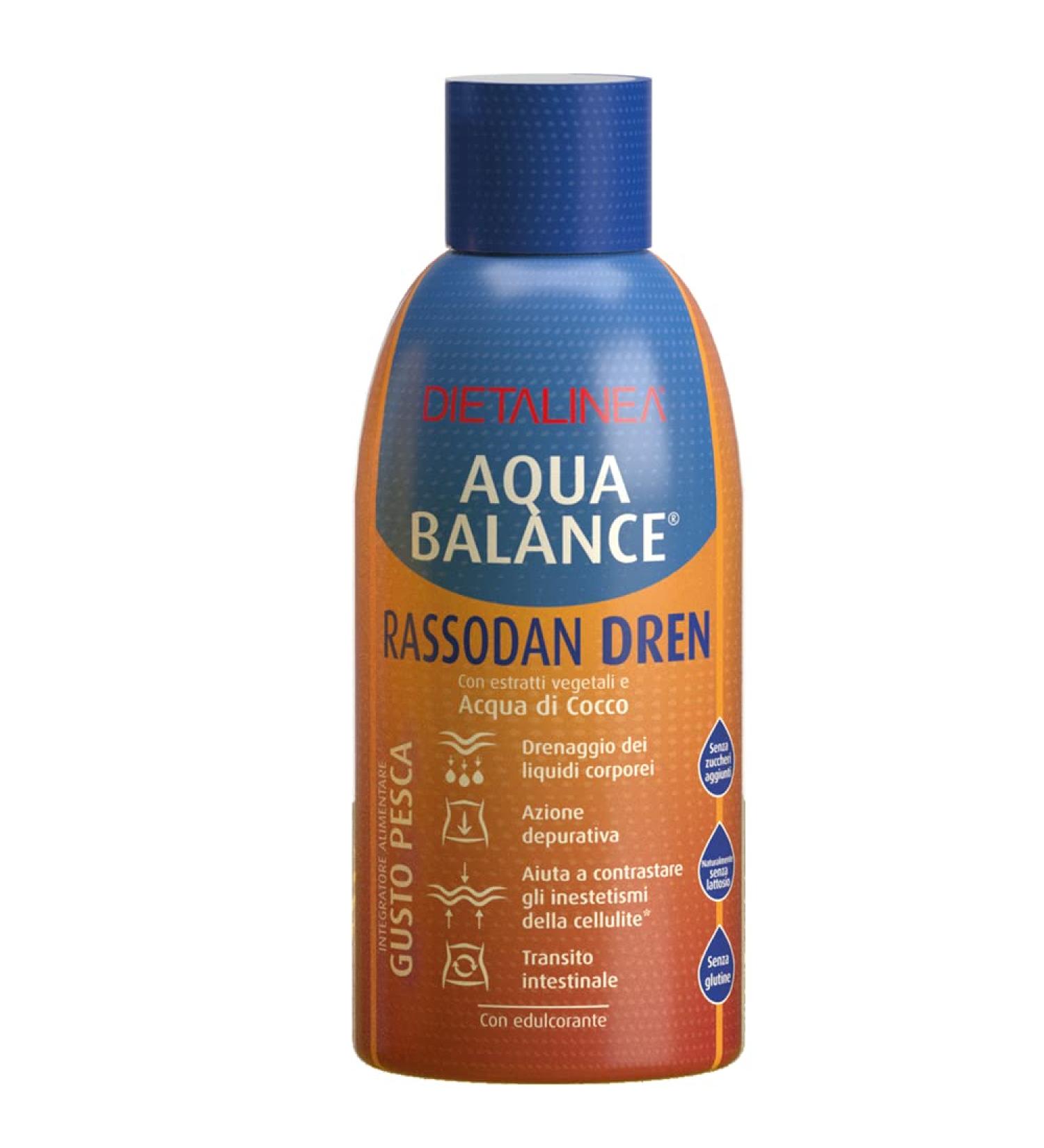 Dietalinea By etaLinea Aqua Balance Rassodan Super Dren Gusto 500 ml Peach
