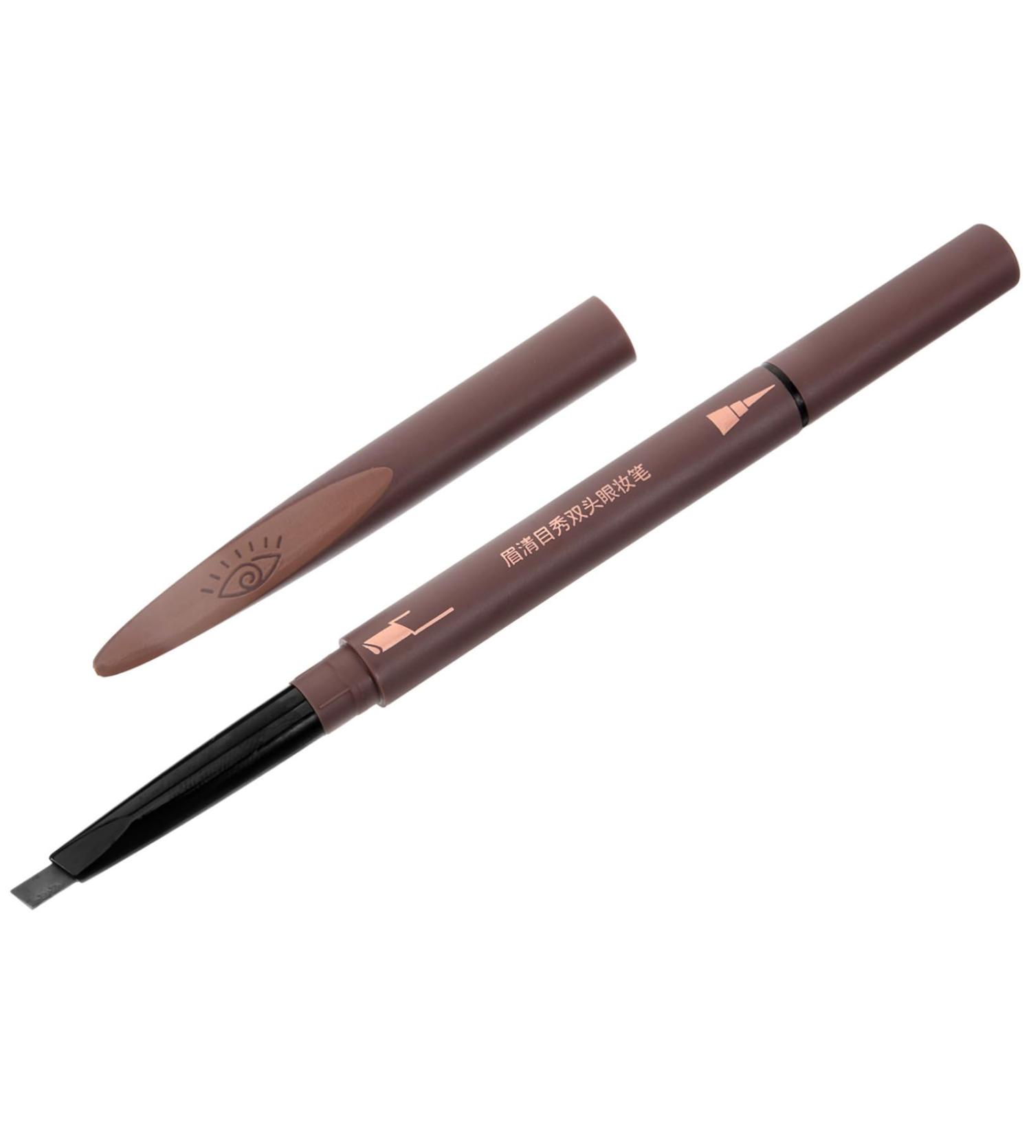 TOVINANNA 2 1 Eyebrow Pencil Eyeliner Pencil Eyebrow Pen Brown Eyeliner - Buy Online on GoSupps.com