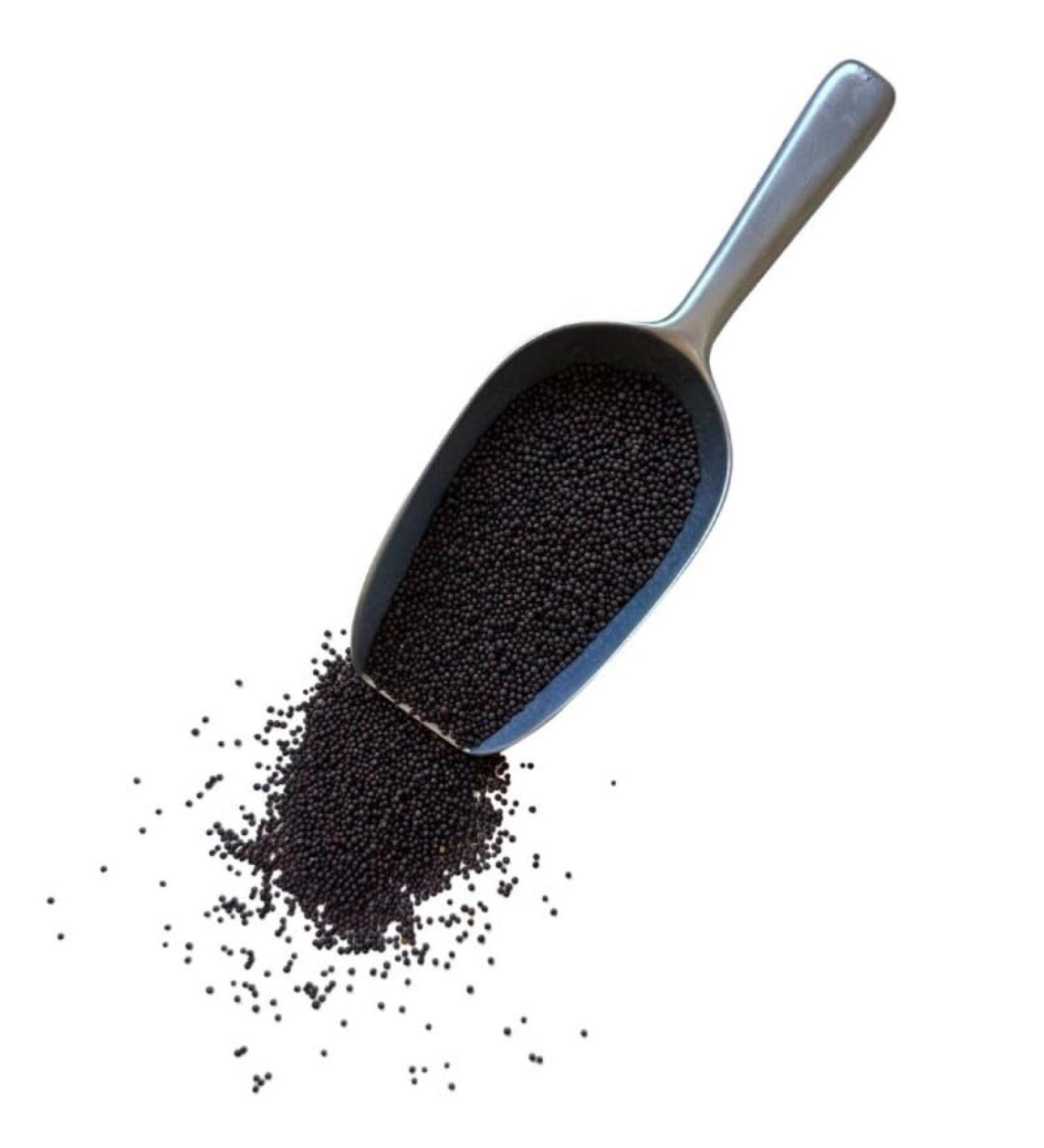 Black mustard herbal tea 100 GRS whole seeds. - Buy Online on GoSupps.com