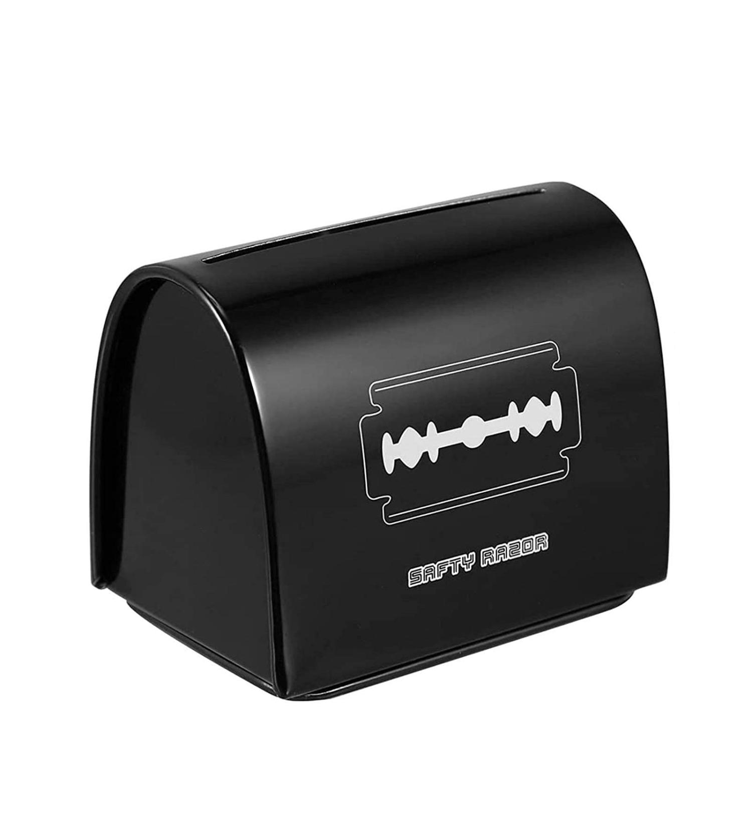Storage Box for Used Razor Blades - Safety Blade Disposal Box for Hair Salons | International Shipping - Buy Online on GoSupps.com