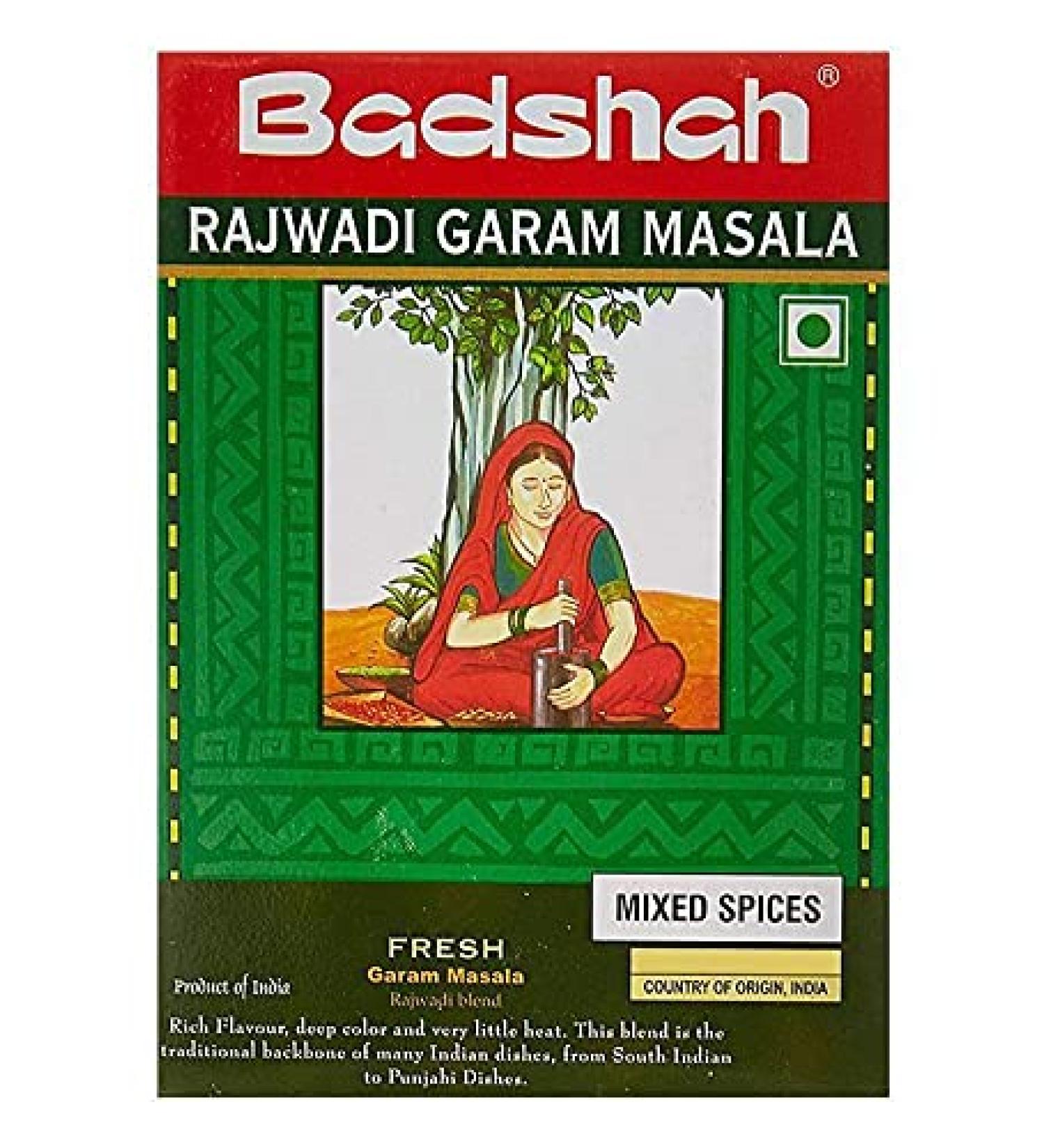 Badshah - Rajwadi Garam Masala - (Pure Garam Masala Spice Mix) - 100g - (Pack of 2)