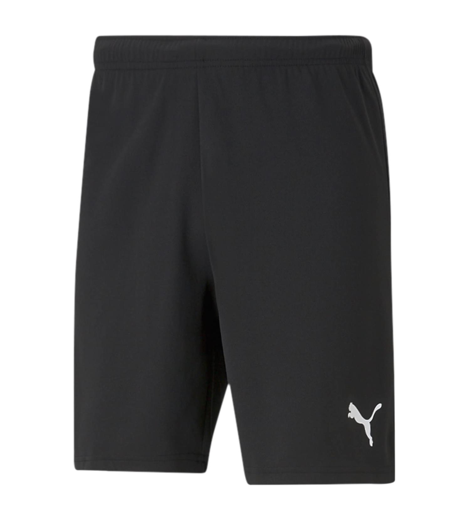 PUMA Men's Teamrise Shorts - Puma Black & White | EU Size L - Buy Now! - Buy Online on GoSupps.com