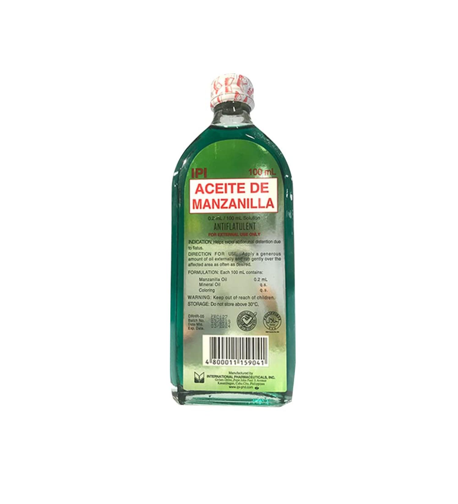 Aceite De Manzanilla 100ml Large Size (NEW STOCK)