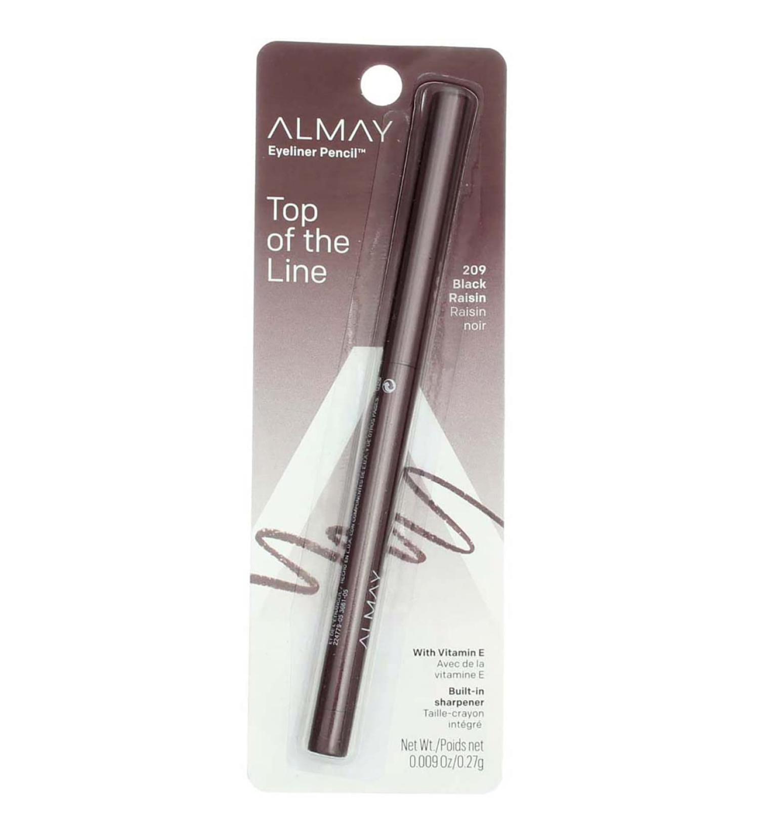 Almay Intense i-Color Liner Black Raisin 209 - Pack of 5, 0.009 oz - Buy Online on GoSupps.com