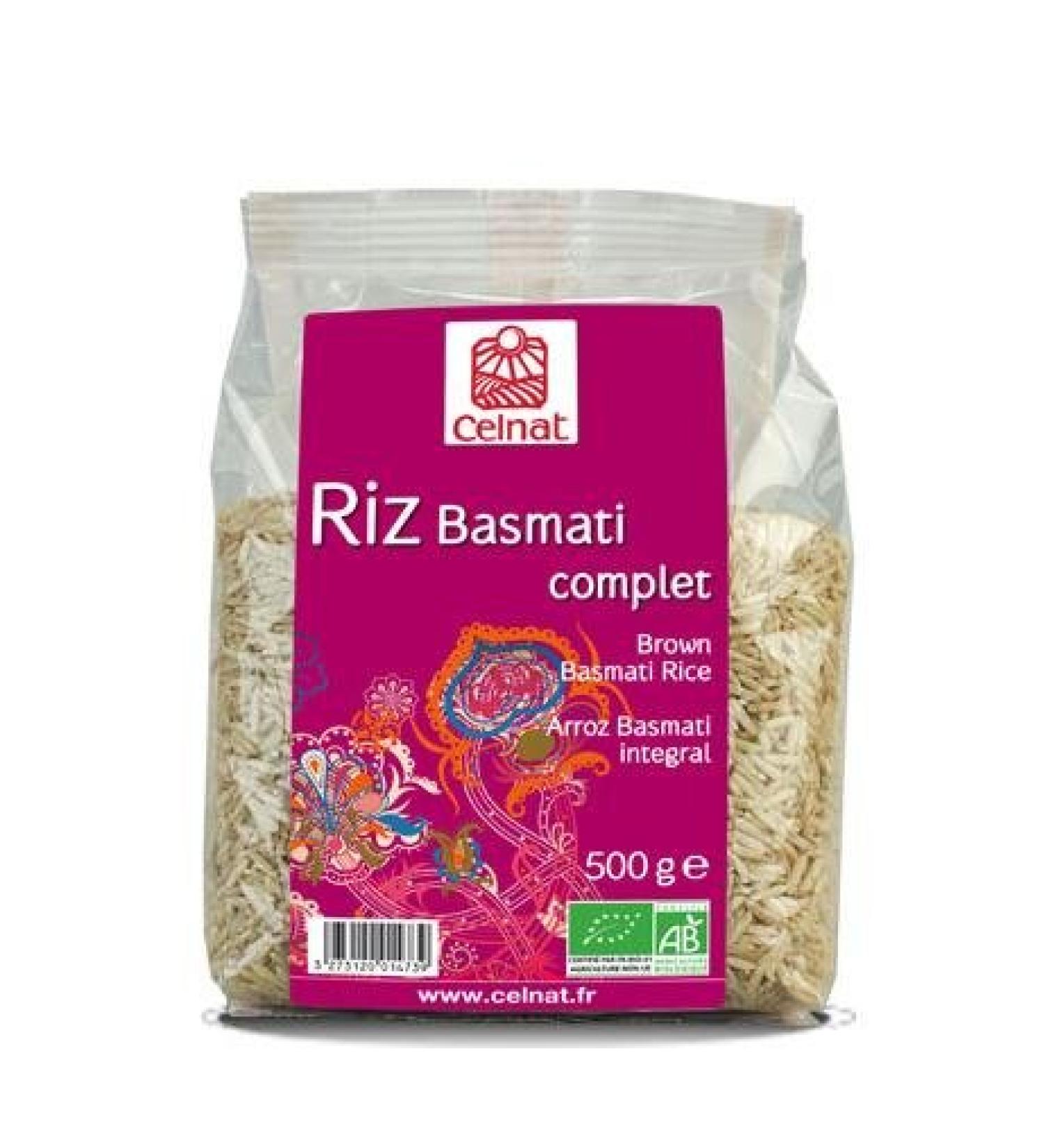 Celnat - Whole grain basmati rice 500g celnat