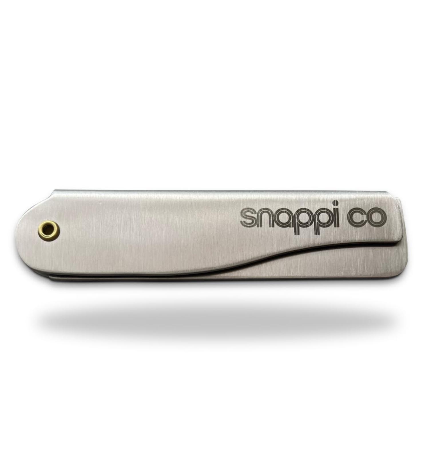 Snappi Co 304 Stainless Steel Folding Beard Comb for Men - Compact Pocket Comb for Beard Grooming and Styling | Portable EDC Accessory with Gift Box - Buy Online on GoSupps.com