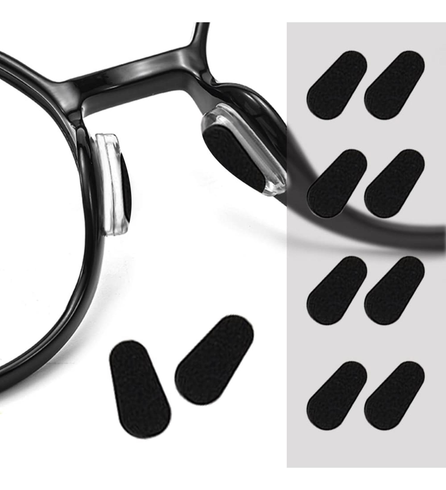 Emageren 12 Pairs Self-Adhesive Anti-Slip Nose Pads for Glasses - Black 1mm Eyewear Sponge Pads for Sunglasses & Eyeglasses - Buy Online on GoSupps.com