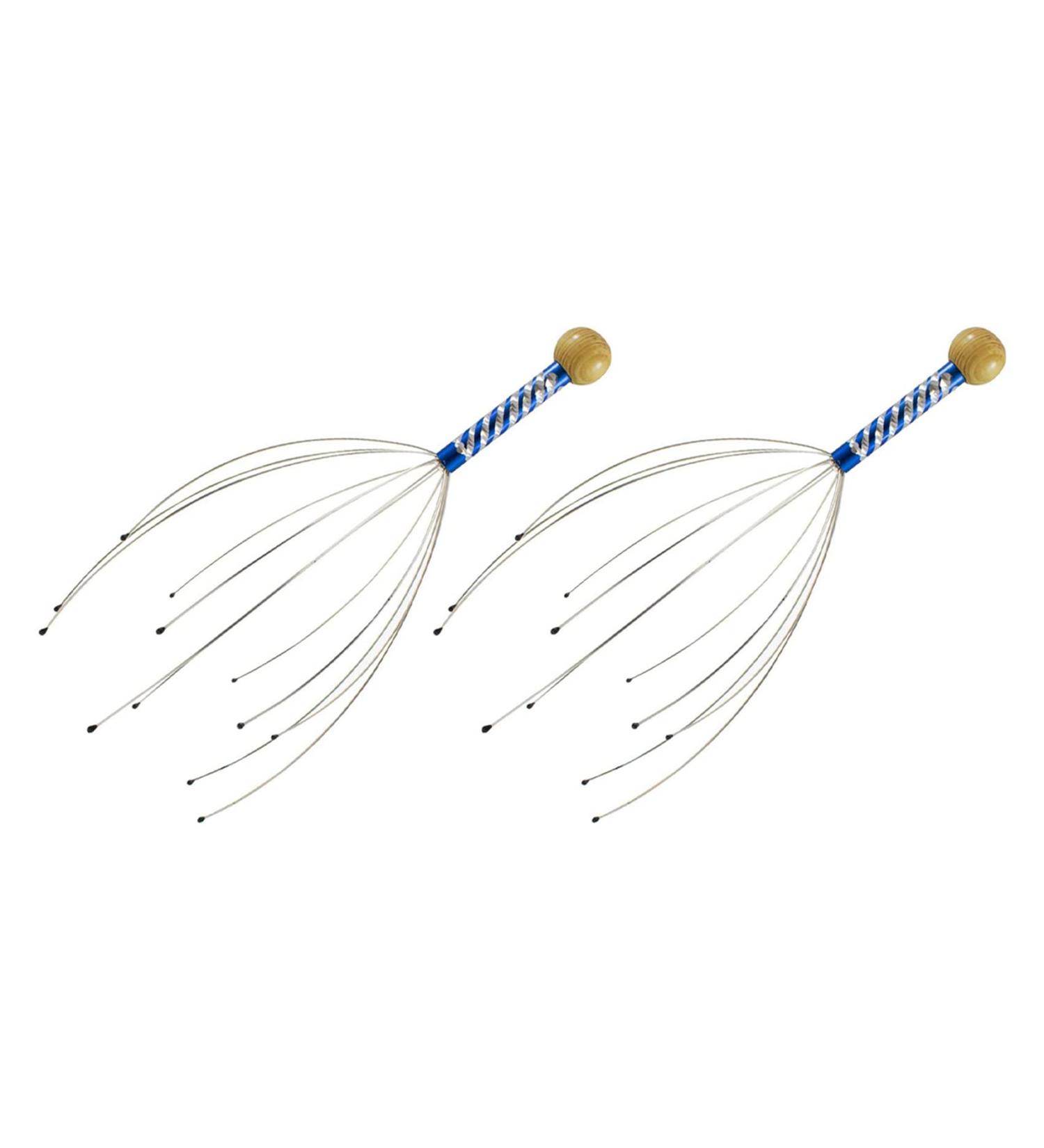 Bcowtte 2X Head Massage Spider Masseur - Ultimate Relaxation Therapy & Stress Relief | International Shipping Available - Buy Online on GoSupps.com