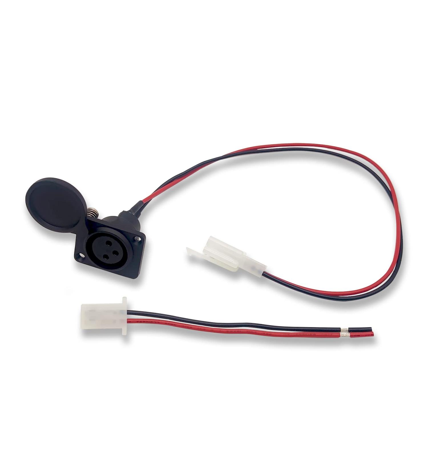 XLR Charging Port for EVO & Razor Electric Scooters | Free Connector & Cable Included - Buy Online on GoSupps.com
