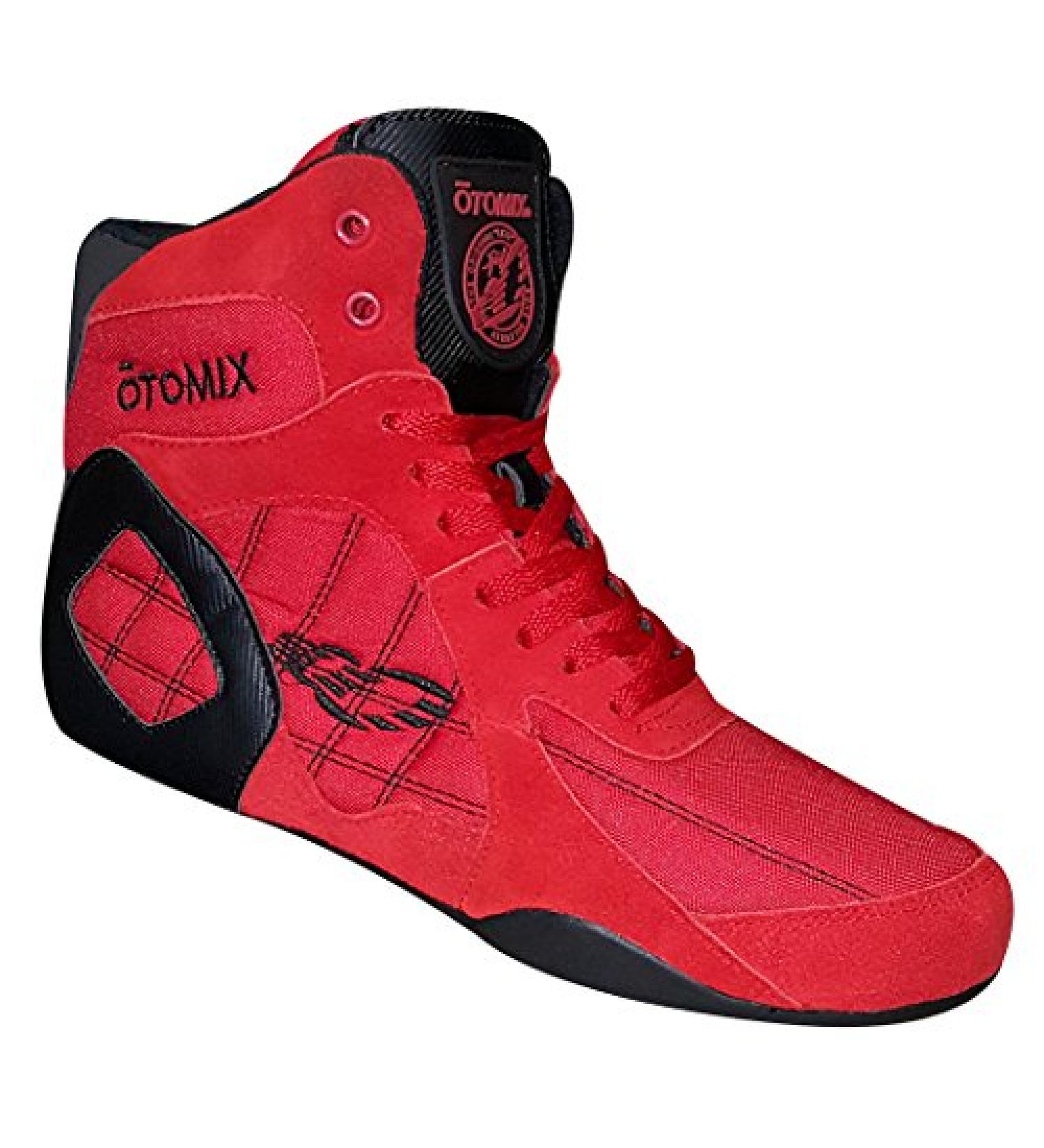 Otomix Men's Warrior Bodybuilding Boxing Weightlifting MMA Shoes 10.5 Red