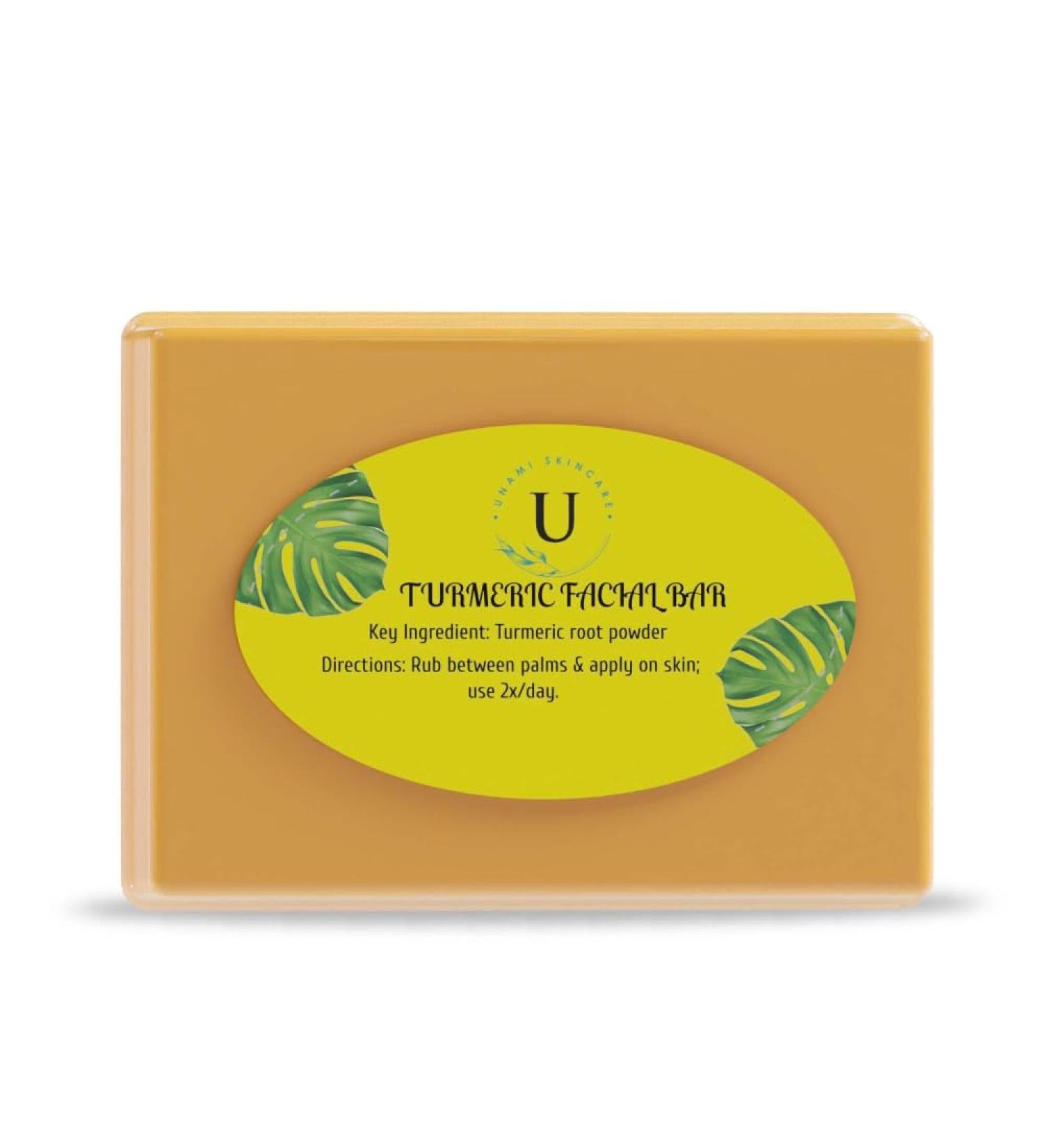 Turmeric Soap Bar - Handmade Soap for Face & Body - Gentle Cleansing & Hydration - 4 oz