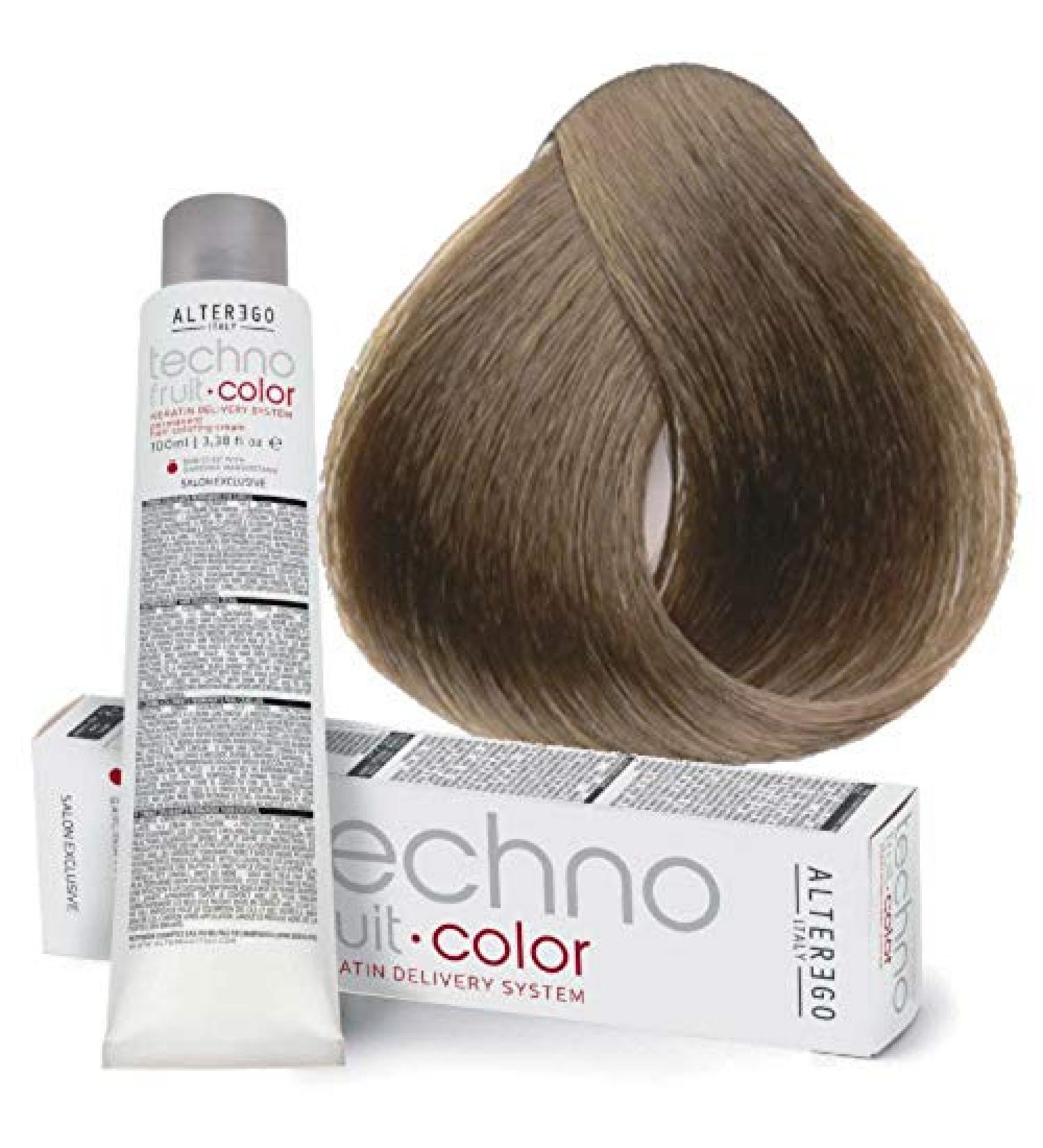 Technofruit Color 7/71 Mittelblond Braun Asch 100ml, 7/71 brown ash