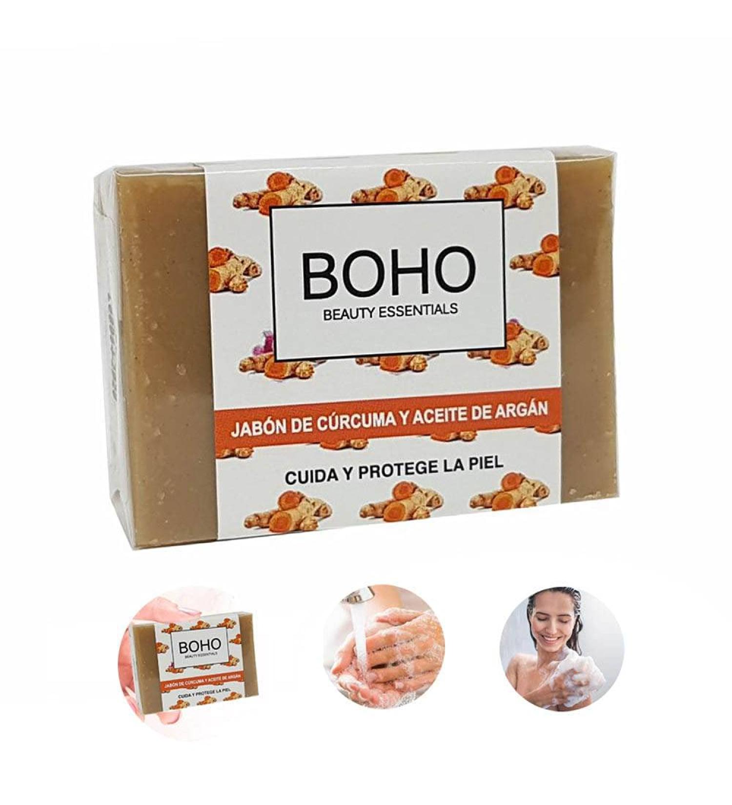  boho BOHO SOAP TURMERIC & ARGAN OIL - Buy Online on GoSupps.com