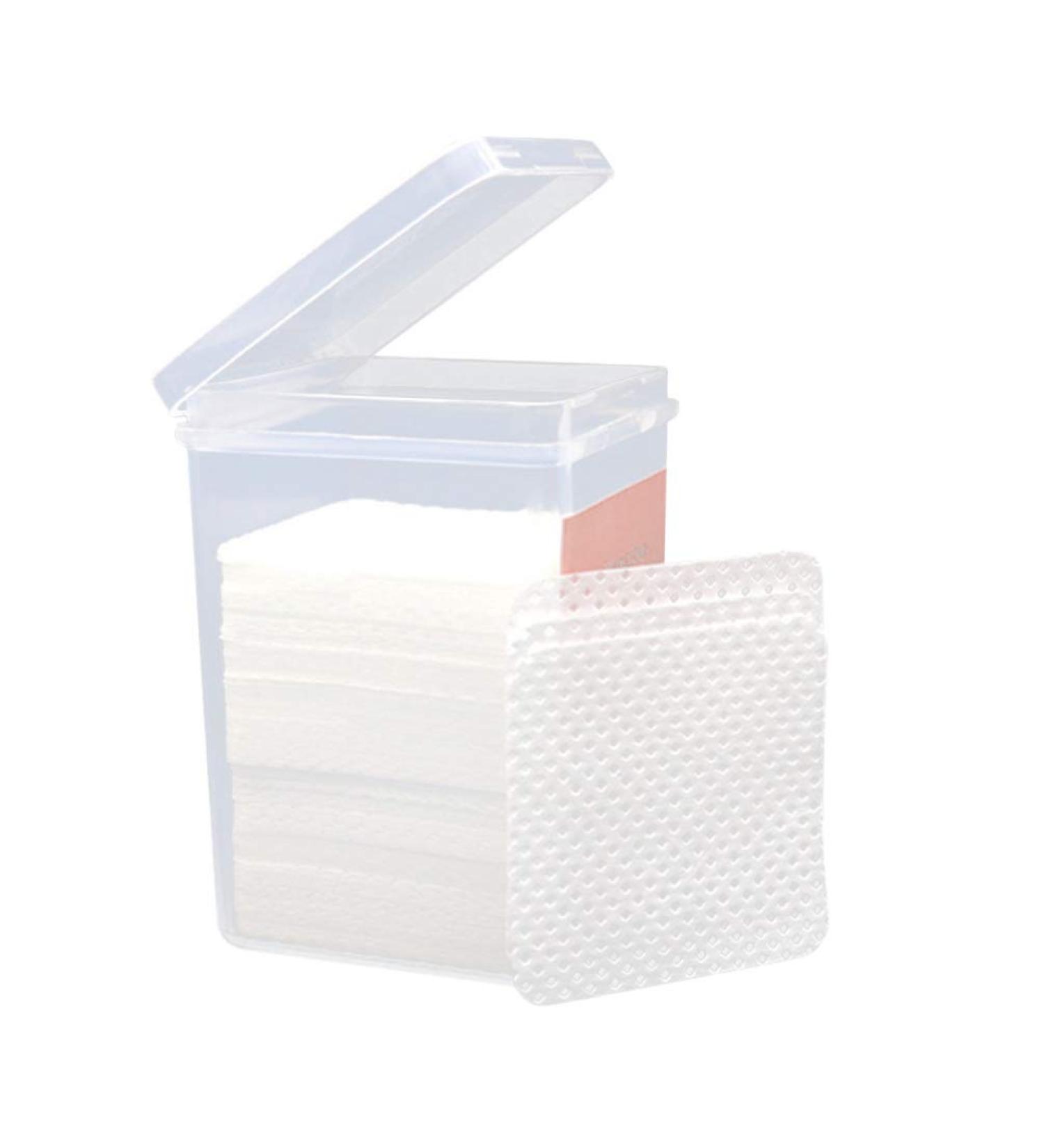 Minkissy 180 Sheets Cotton Pads - Multifunctional Nail Polish Remover & Makeup Wipes for Eyelash Extensions | International Shipping - Buy Online on GoSupps.com