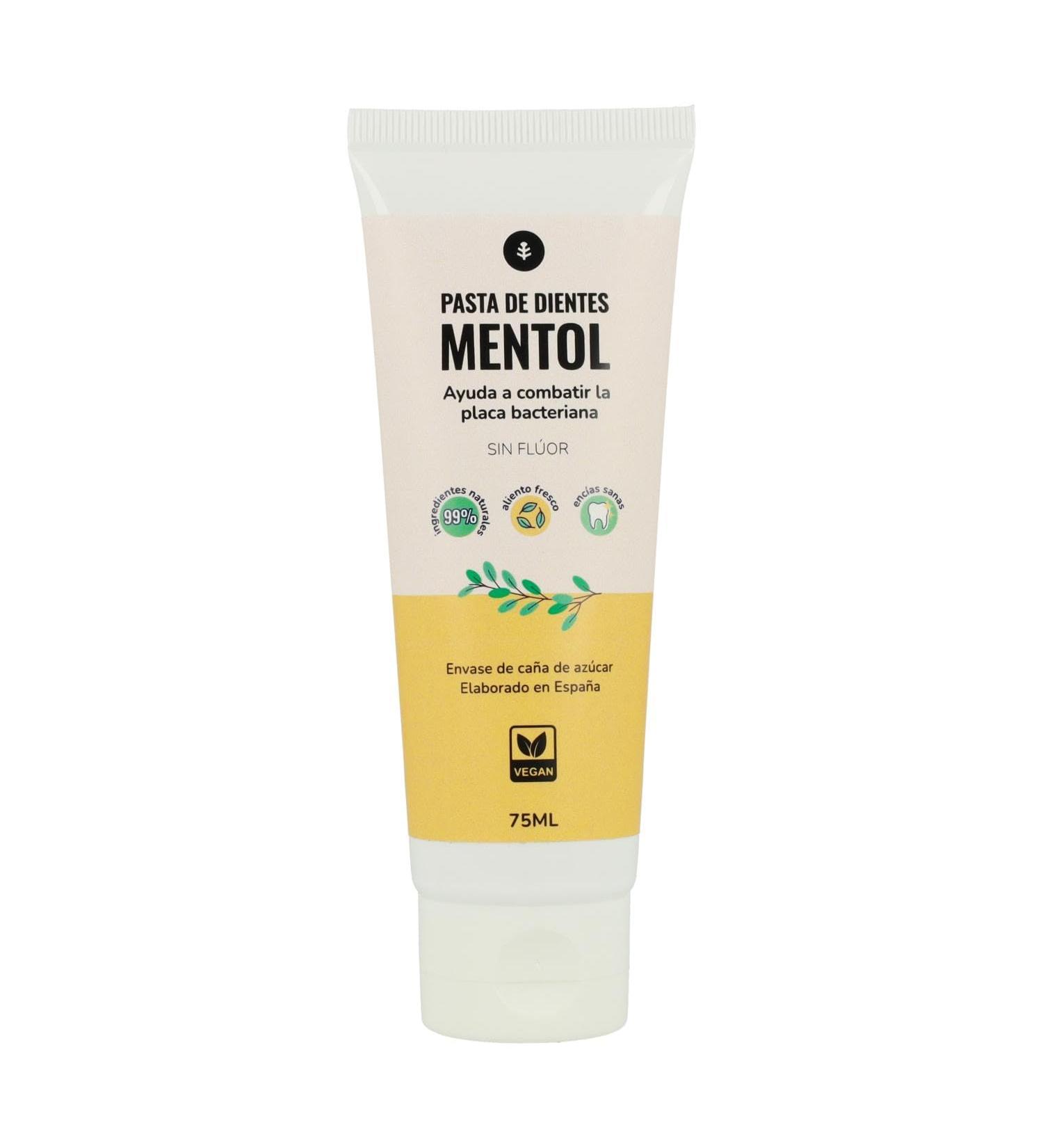  Planeta Huerto Toothpaste without fluoride menthol planet vegetable garden 75 ml - Buy Online on GoSupps.com