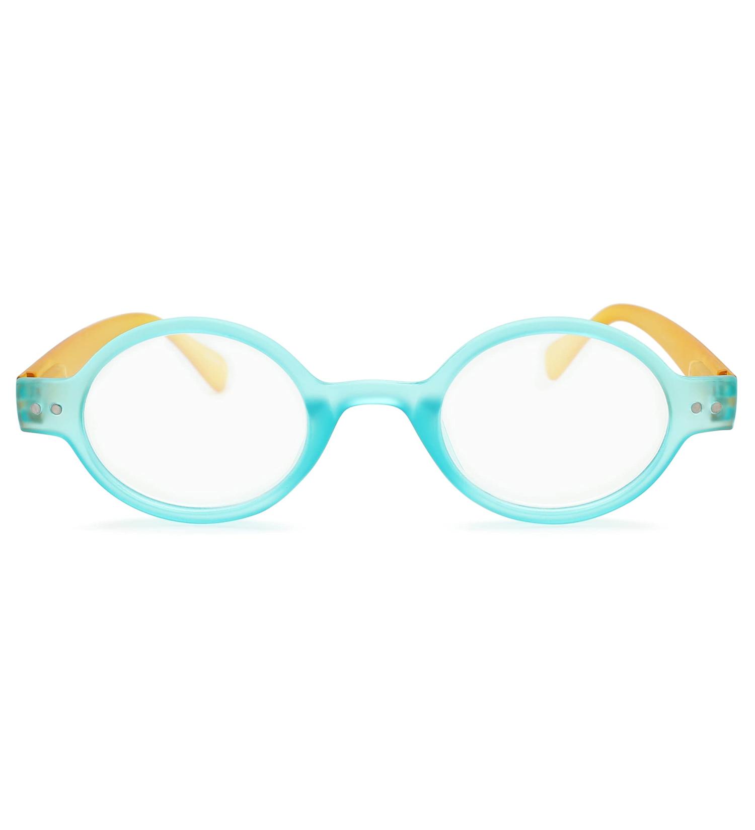 Buy 2SeeLife Retro Round Reading Glasses - Blue 3.00 | Stylish & Comfortable International Shipping Available - Buy Online on GoSupps.com