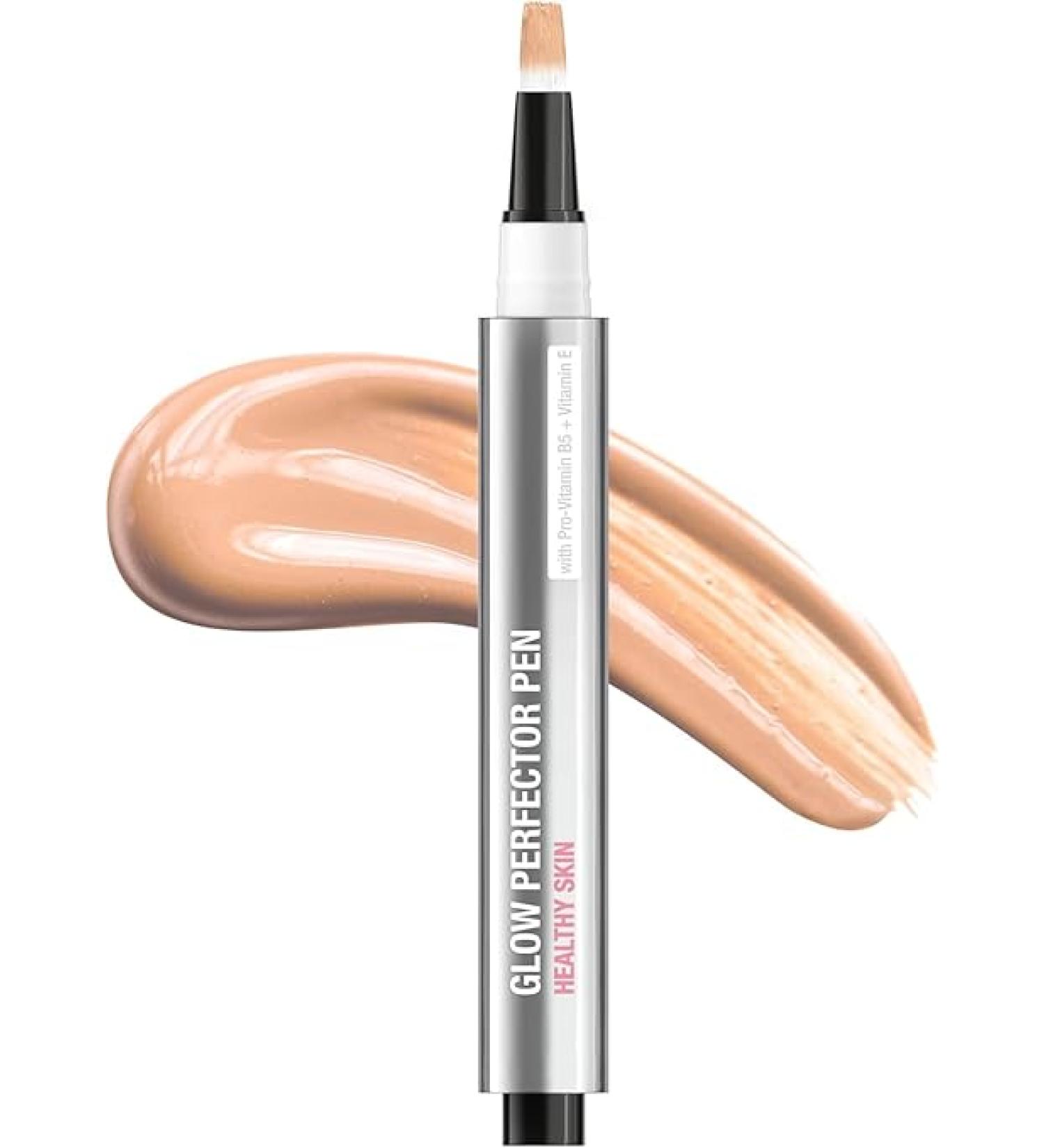 Neutrogena Healthy Skin Glow Perfector Pen, Lightweight Brightening Concealer Pen with Pro-Vitamin B5 & Vitamin E to Brighten Darkness & Dullness for a Natural, Radiant Highlight, Fair, .1 oz - Buy Online on GoSupps.com