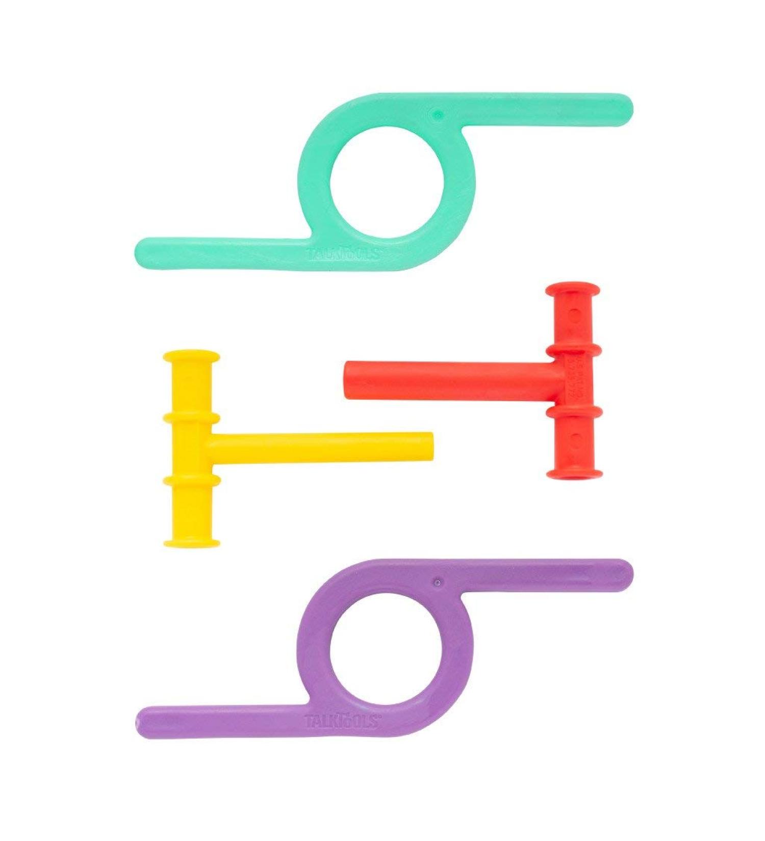 TalkTools Chewy Bite Tube Set - Oral Motor Therapy Tools for Sensory Processing and Jaw Strength - Buy Online on GoSupps.com
